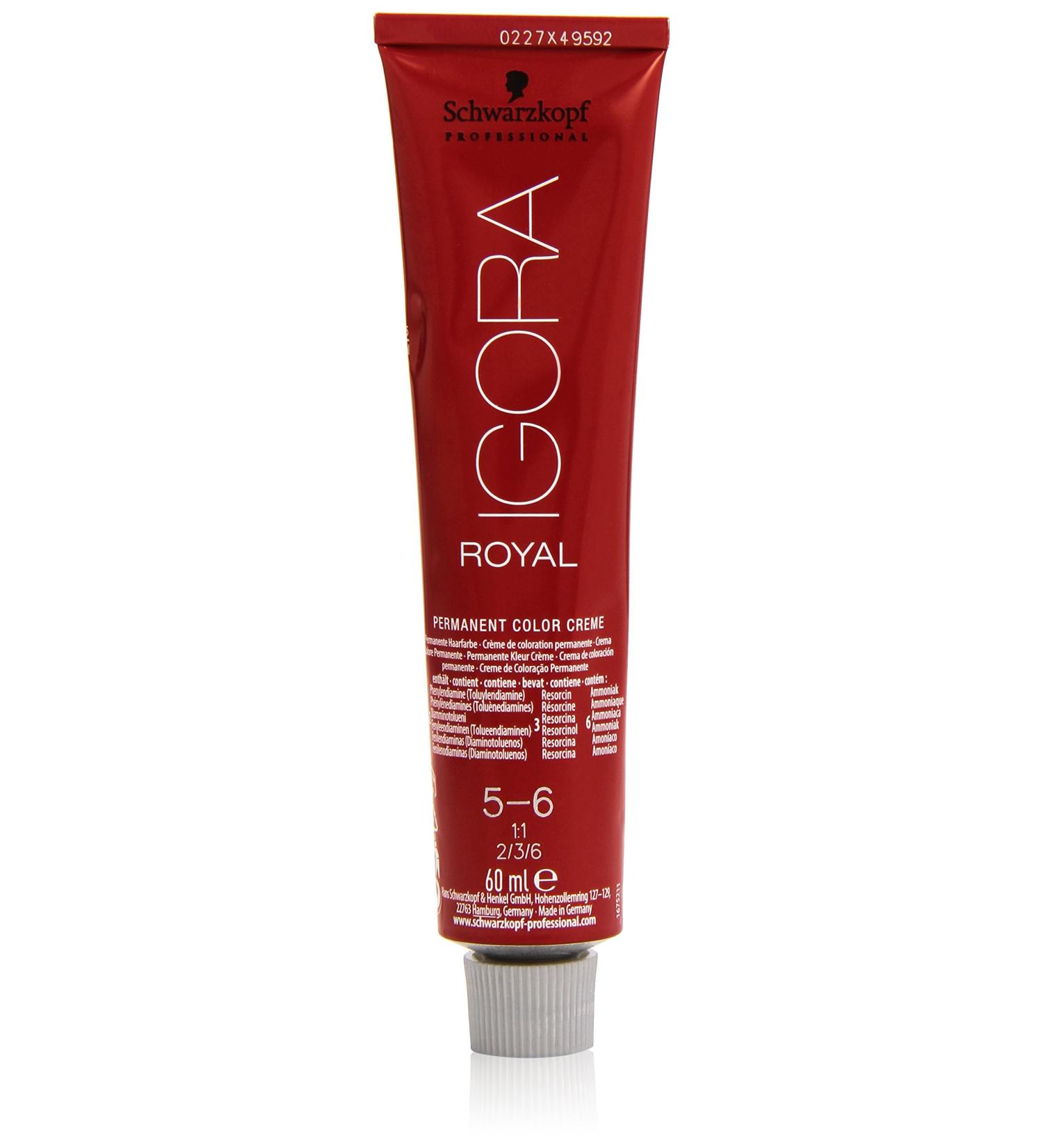 Schwarzkopf IGORA Royal 5-6 Light Brown Chocolate Hair Color - 60g | Premium Quality International Shipping - Buy Online on GoSupps.com
