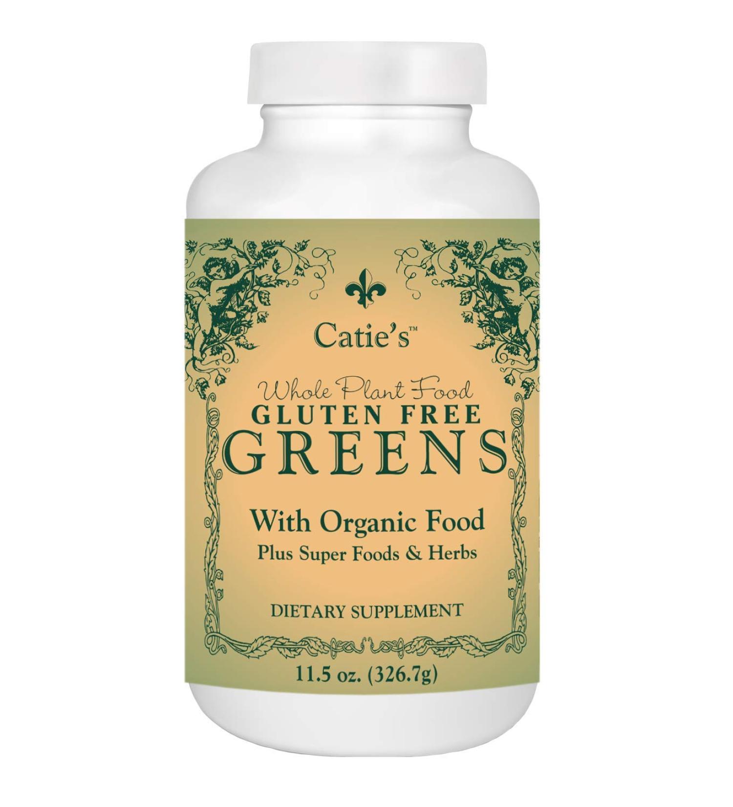 Organic Gluten Free Greens - Whole Food Nutrition for Optimal Health & Vitality! 11.5oz - 30 Servings - Buy Online on GoSupps.com