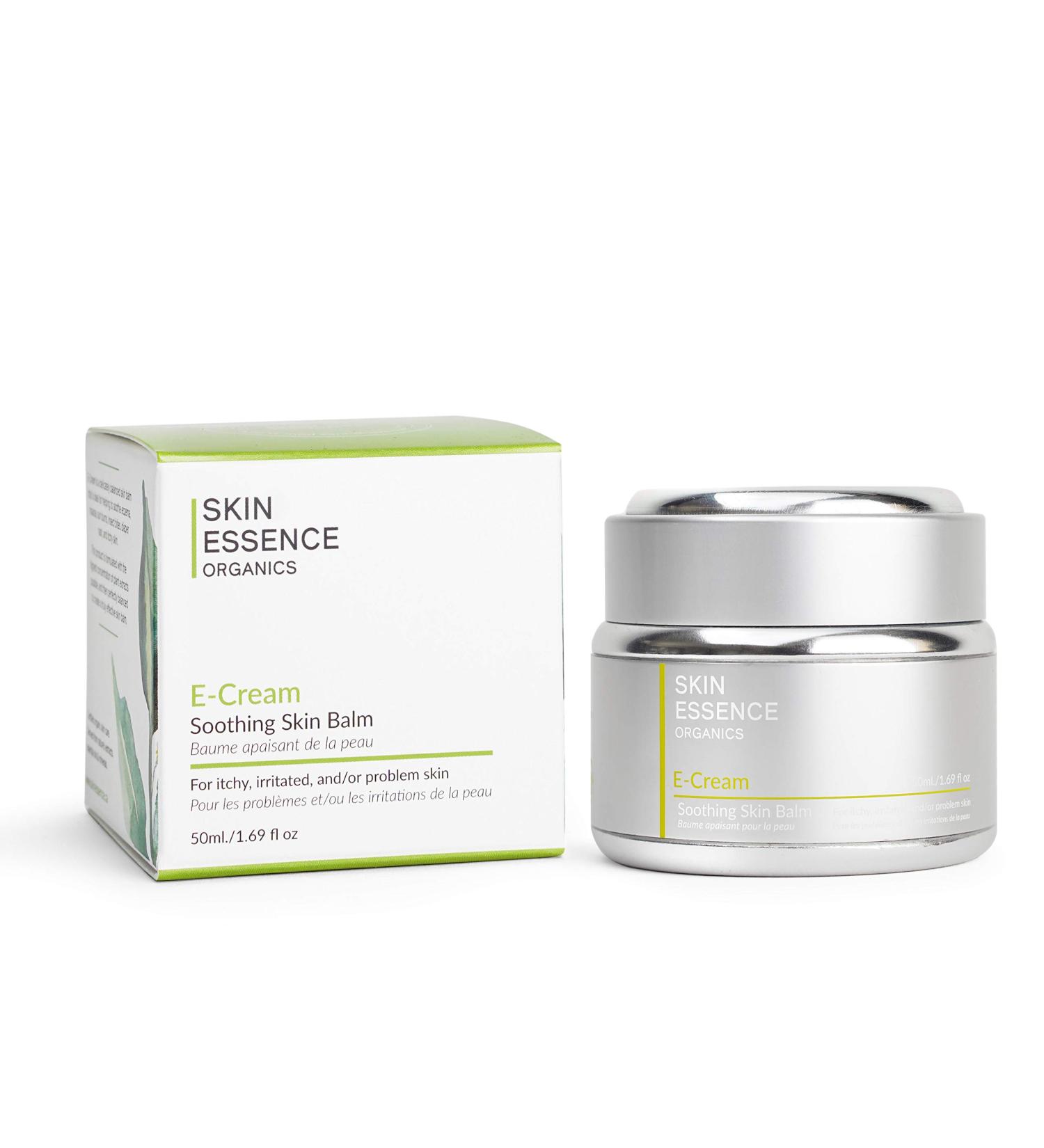 Skin Essence Organics E-Cream Soothing Skin Balm - Nourishing Moisturizer for Sensitive Skin | International Shipping Available - Buy Online on GoSupps.com