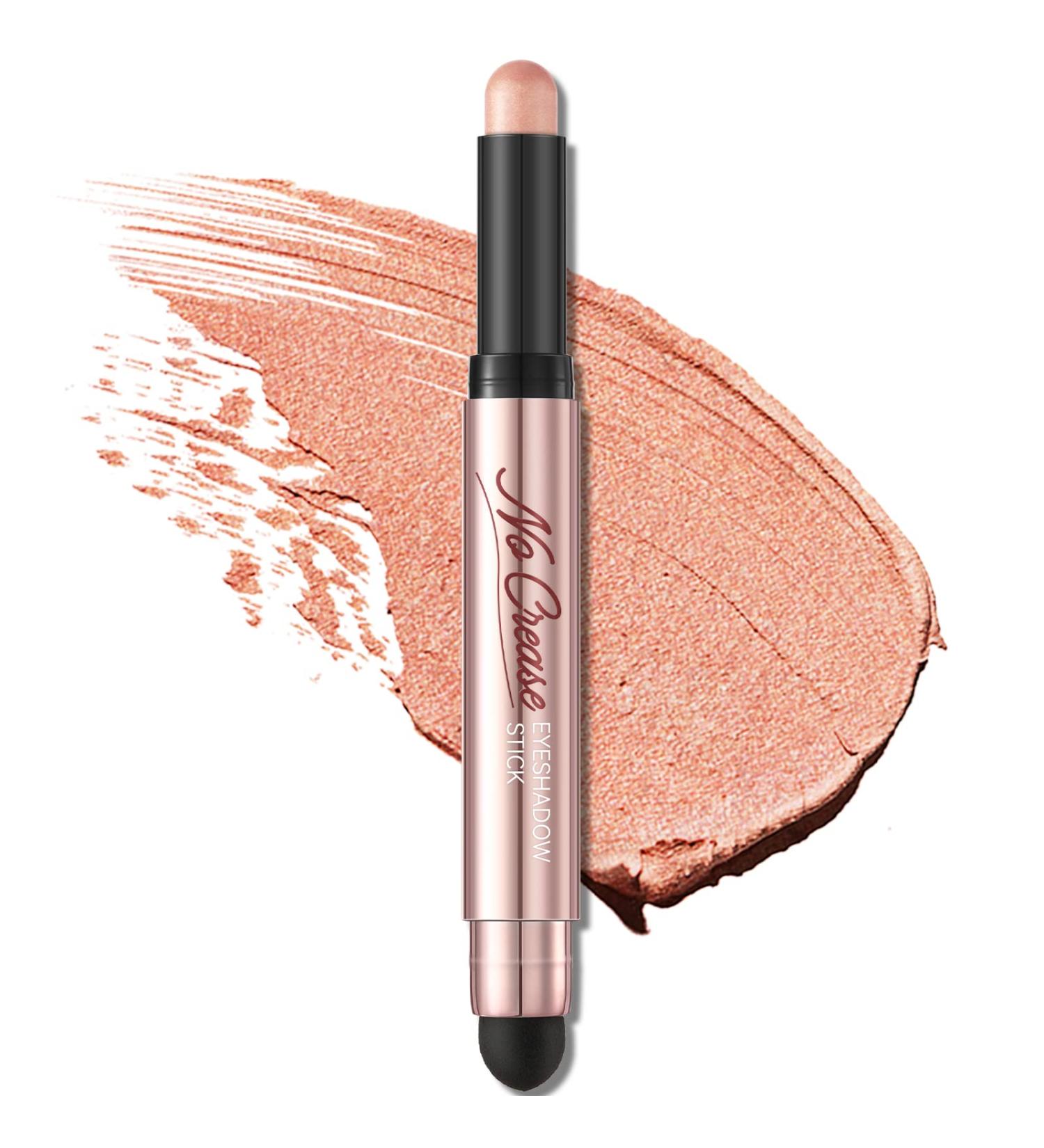 FOCALLURE No Crease Eyeshadow Stick - Creamy Matte & Shimmer Pencil | Smudge-proof, Waterproof with Built-in Smudger | SPRING FLING 10 - Buy Online on GoSupps.com