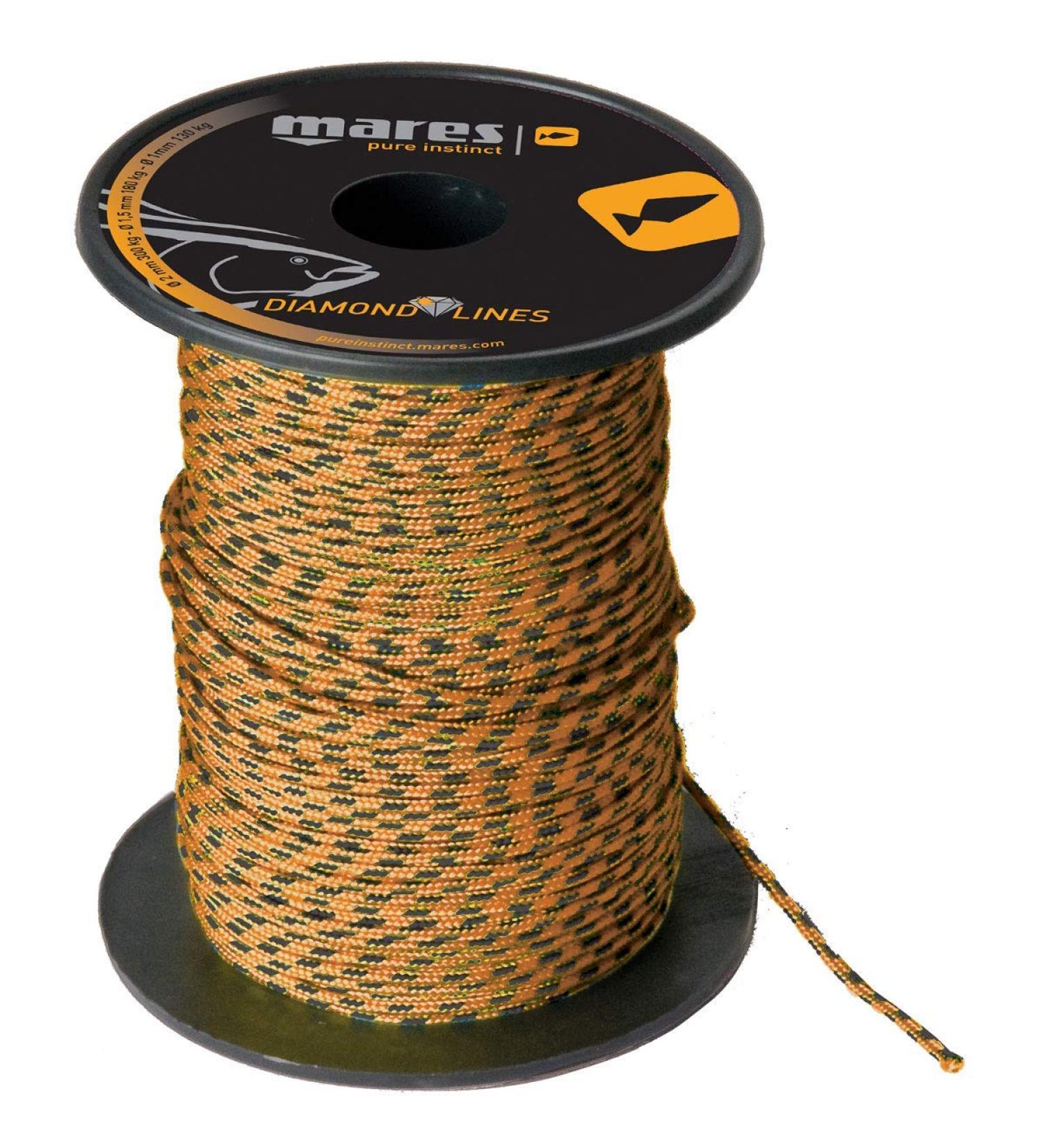 Mares Spear Fishing Line - Dagger 50m/2mm | High-Quality Line for Precision Underwater Shooting - Buy Online on GoSupps.com