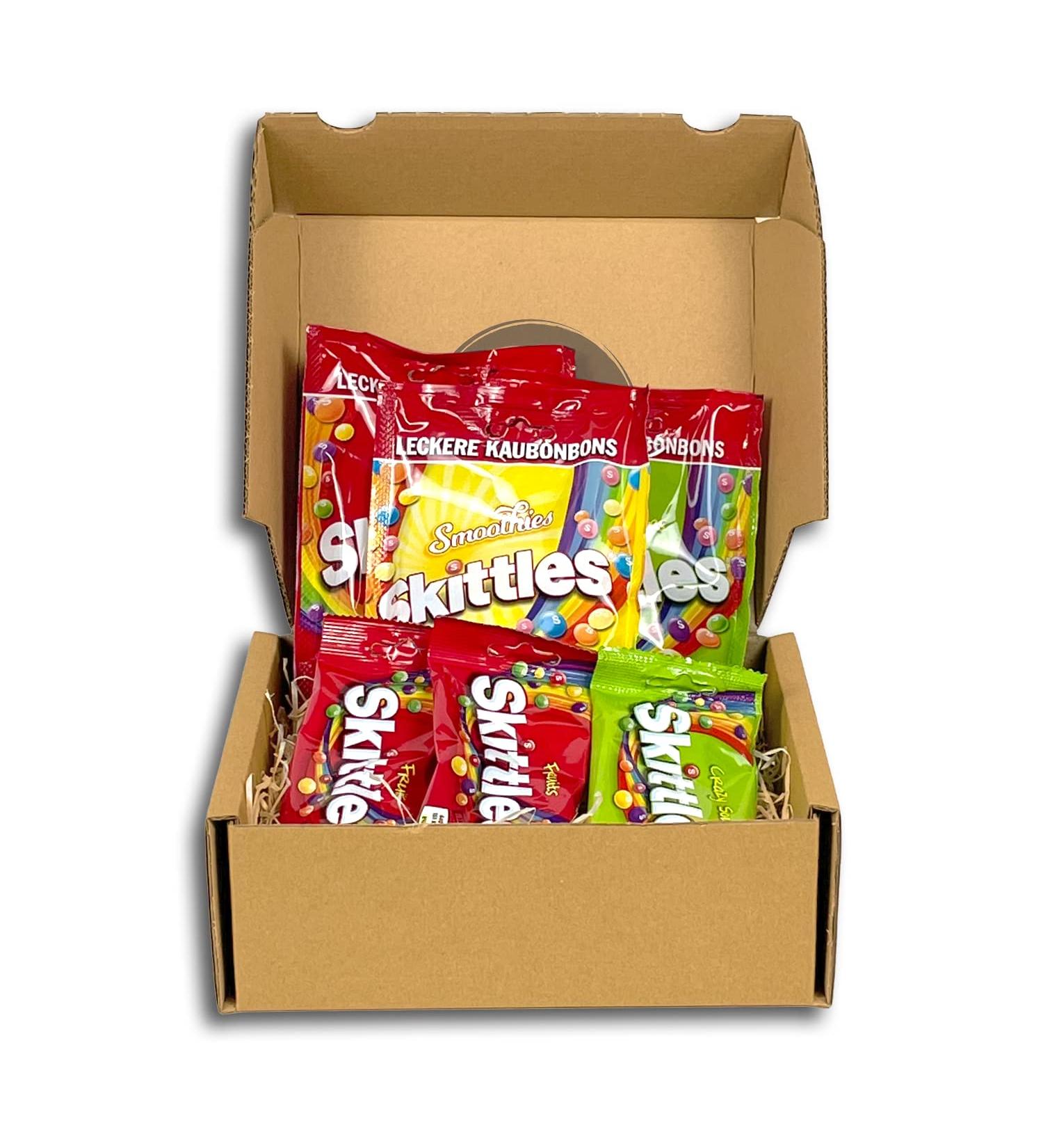 Buy Gourmet Skittles Box - 600g Chewy Candies Mix | International Shipping Available - Buy Online on GoSupps.com