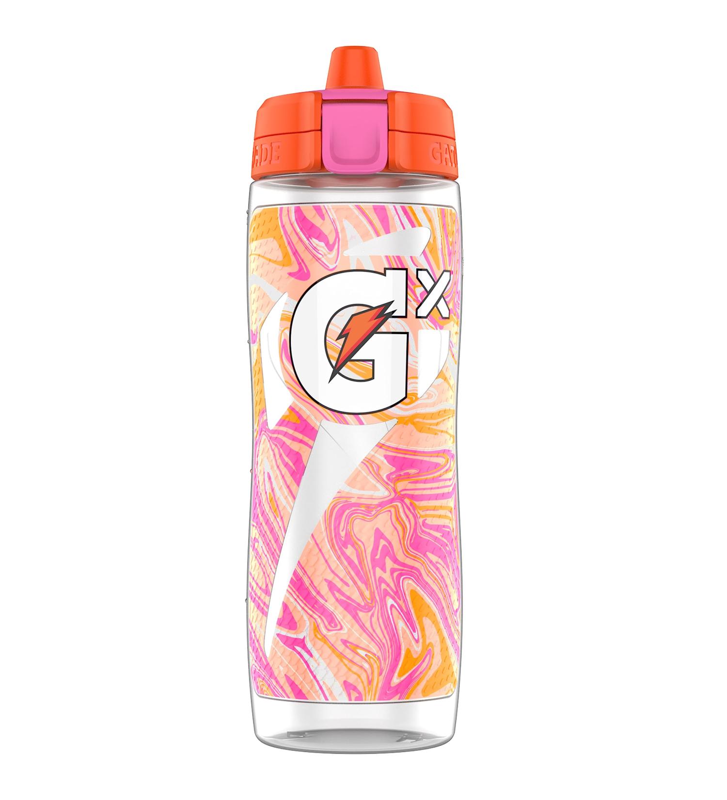 Gatorade Gx Kit Marble Orange Pastel 30 Oz Orange 30oz Bottle - Buy Online on GoSupps.com
