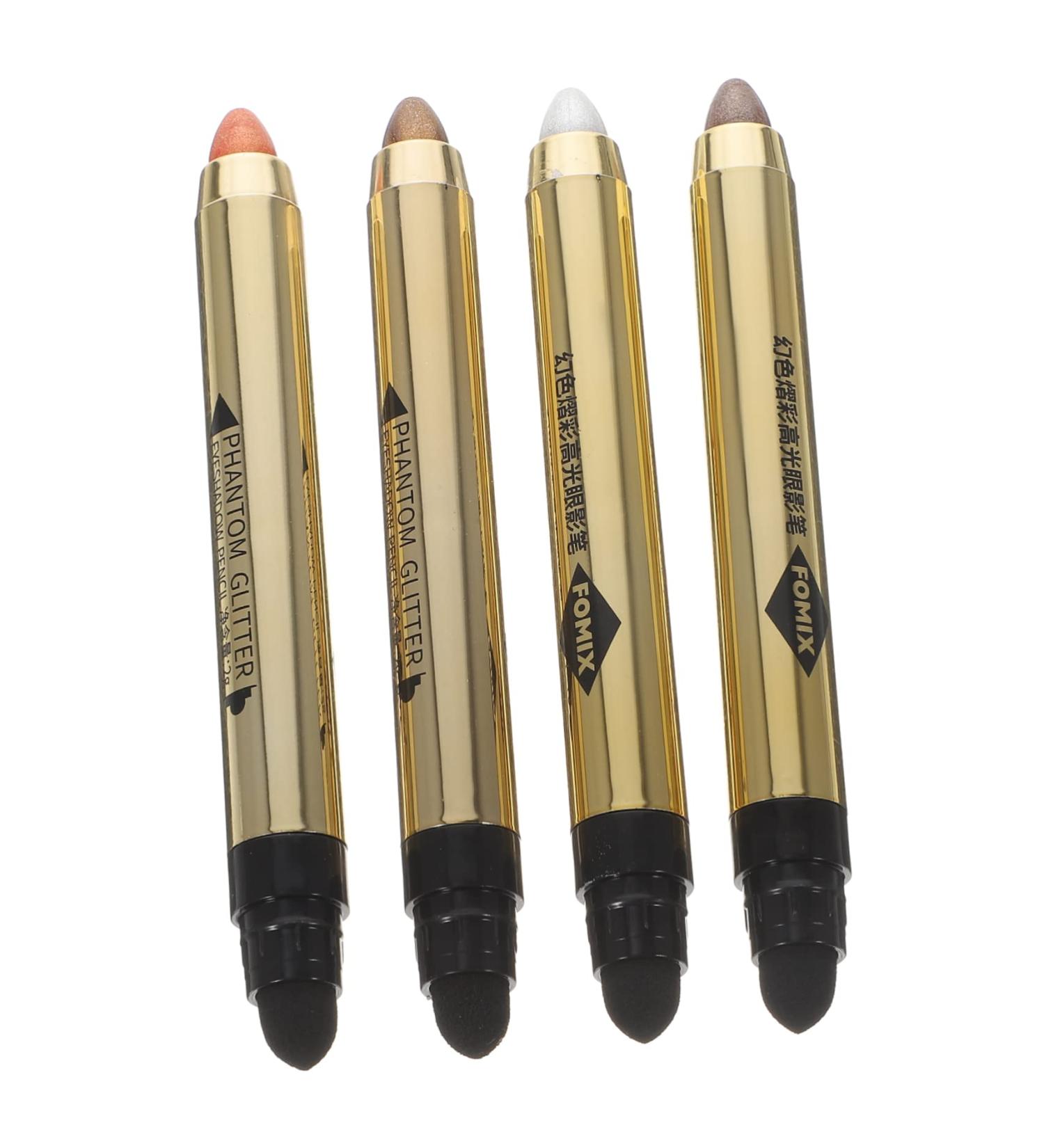 NULYLU 4pcs Eye Shadow Stick Metallic Eye Shadows Plastic - Buy Online on GoSupps.com