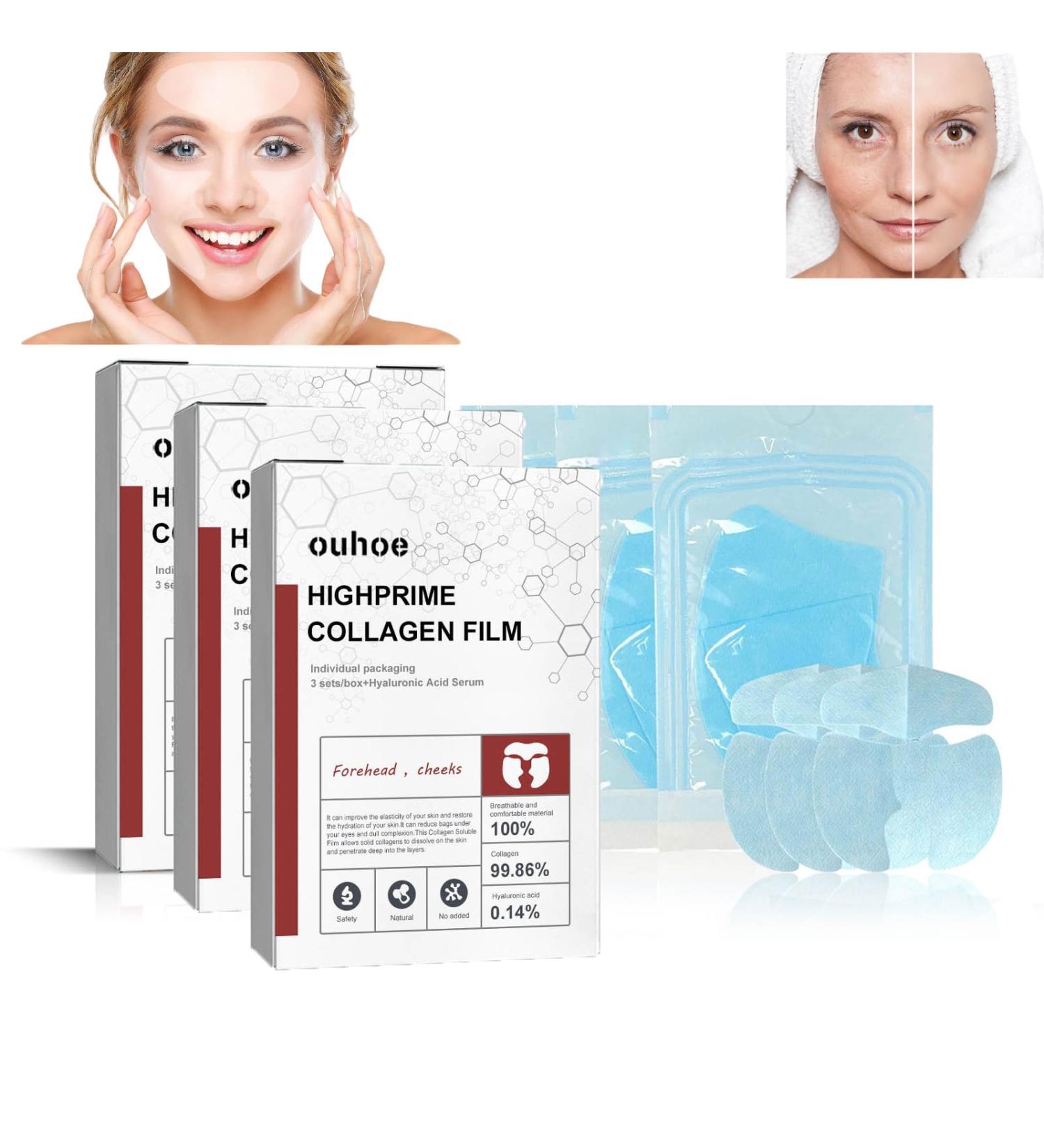 Fivfivgo Melting Collagen Film - Korean Dermalayr Technology Soluble Collagen Supplement for Tight Skin (3 Boxes) - Buy Online on GoSupps.com