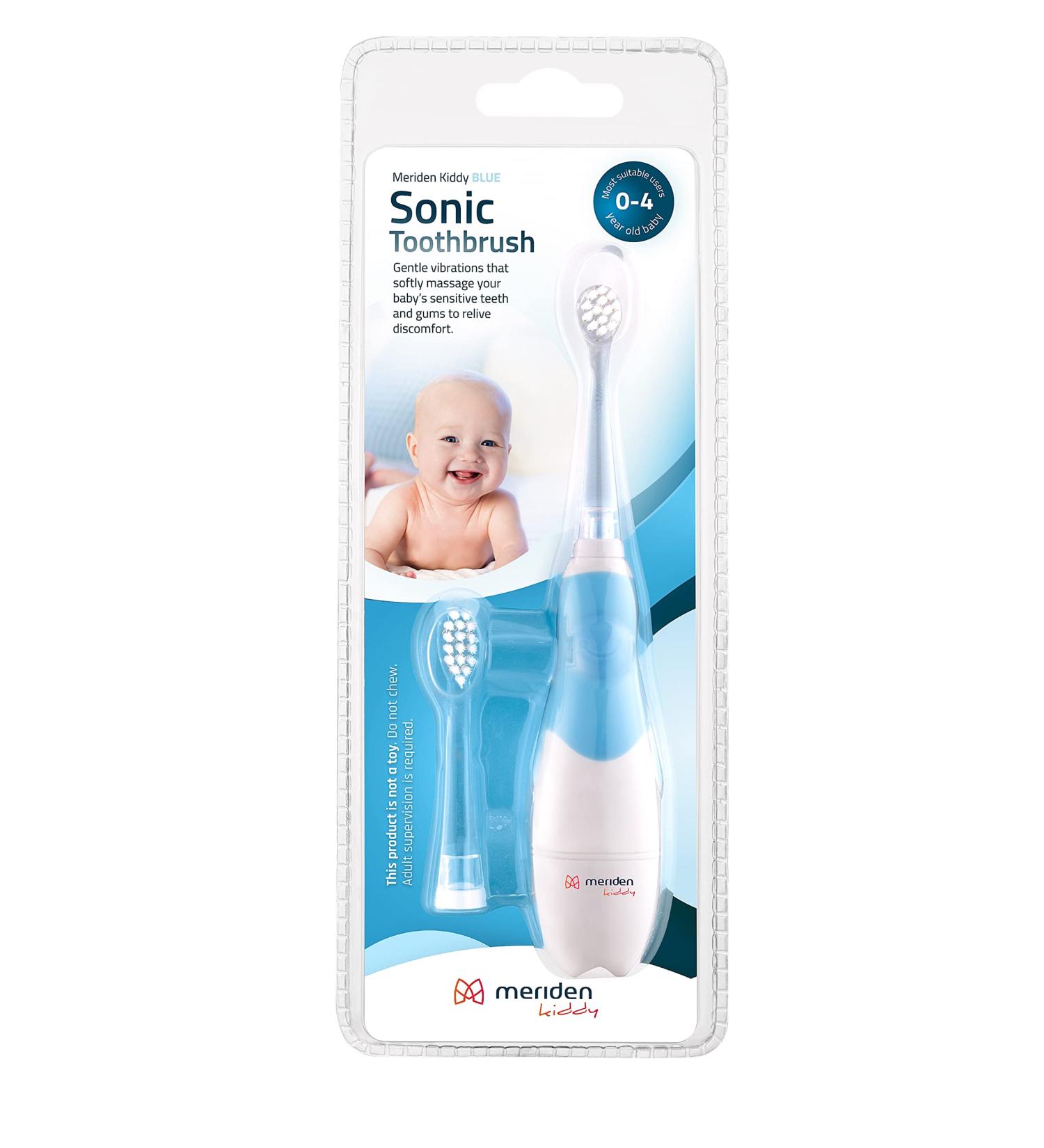 Meriden Kiddy Sonic Toothbrush for Kids 1-4 Years - Blue Penguin Electric Toothbrush - Buy Online on GoSupps.com