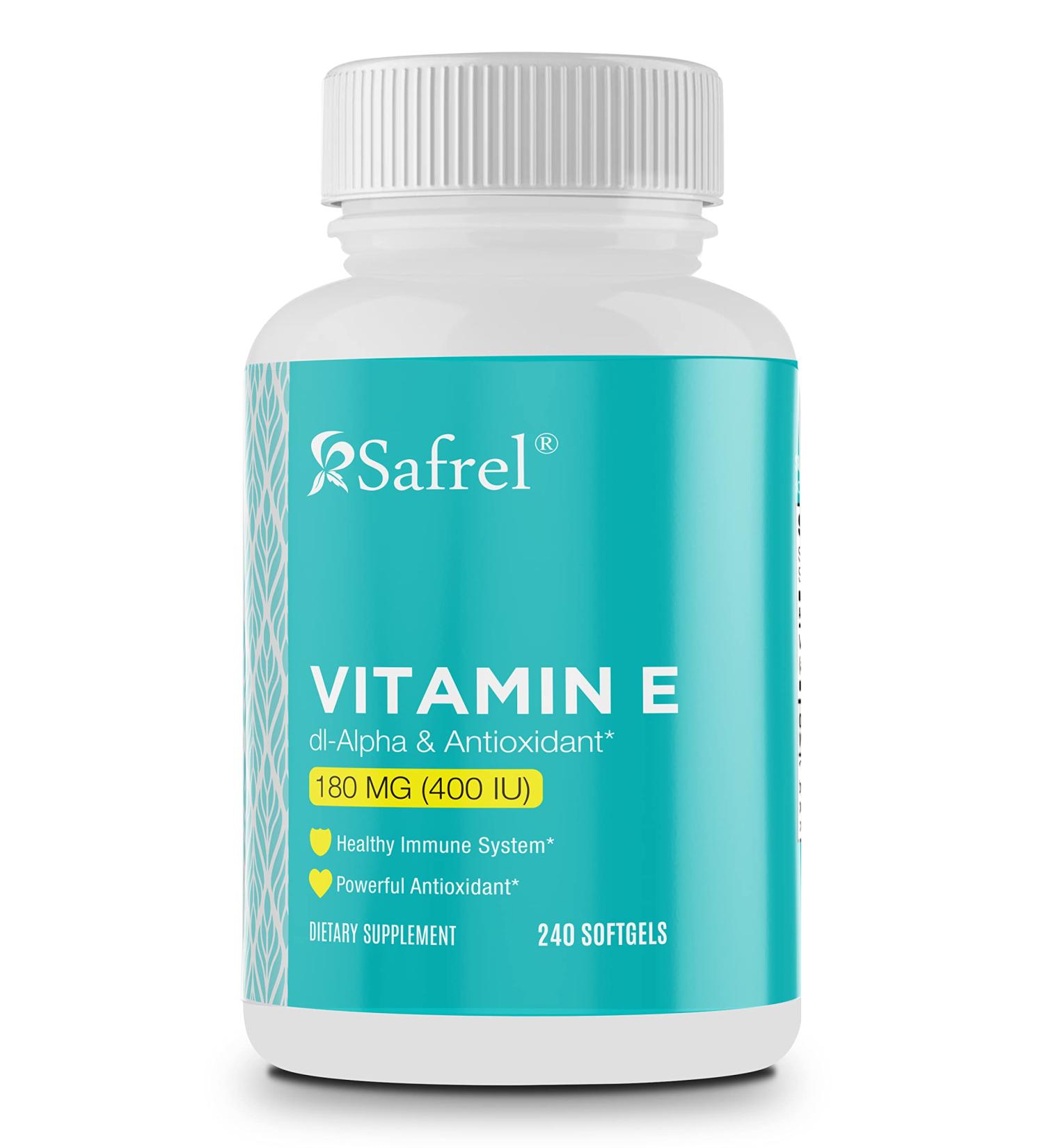 Vitamin E 400 IU dl-Alpha Dietary Supplement - 240 Softgels, Antioxidant Support - 240 Day Supply - Buy Online on GoSupps.com