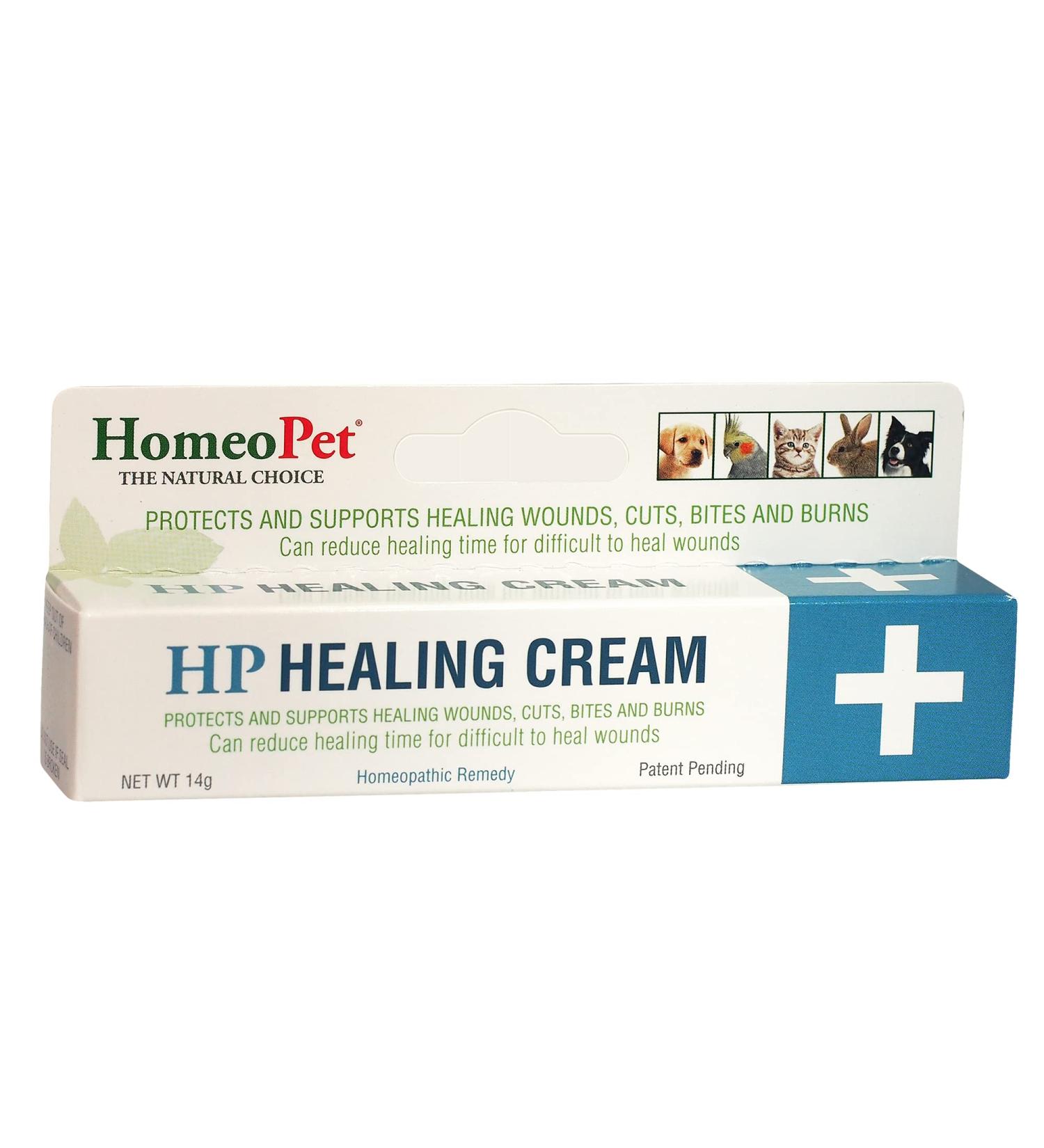 HomeoPet HP Healing Cream 14g - Natural Support for Pet Wound Healing - Buy Online on GoSupps.com