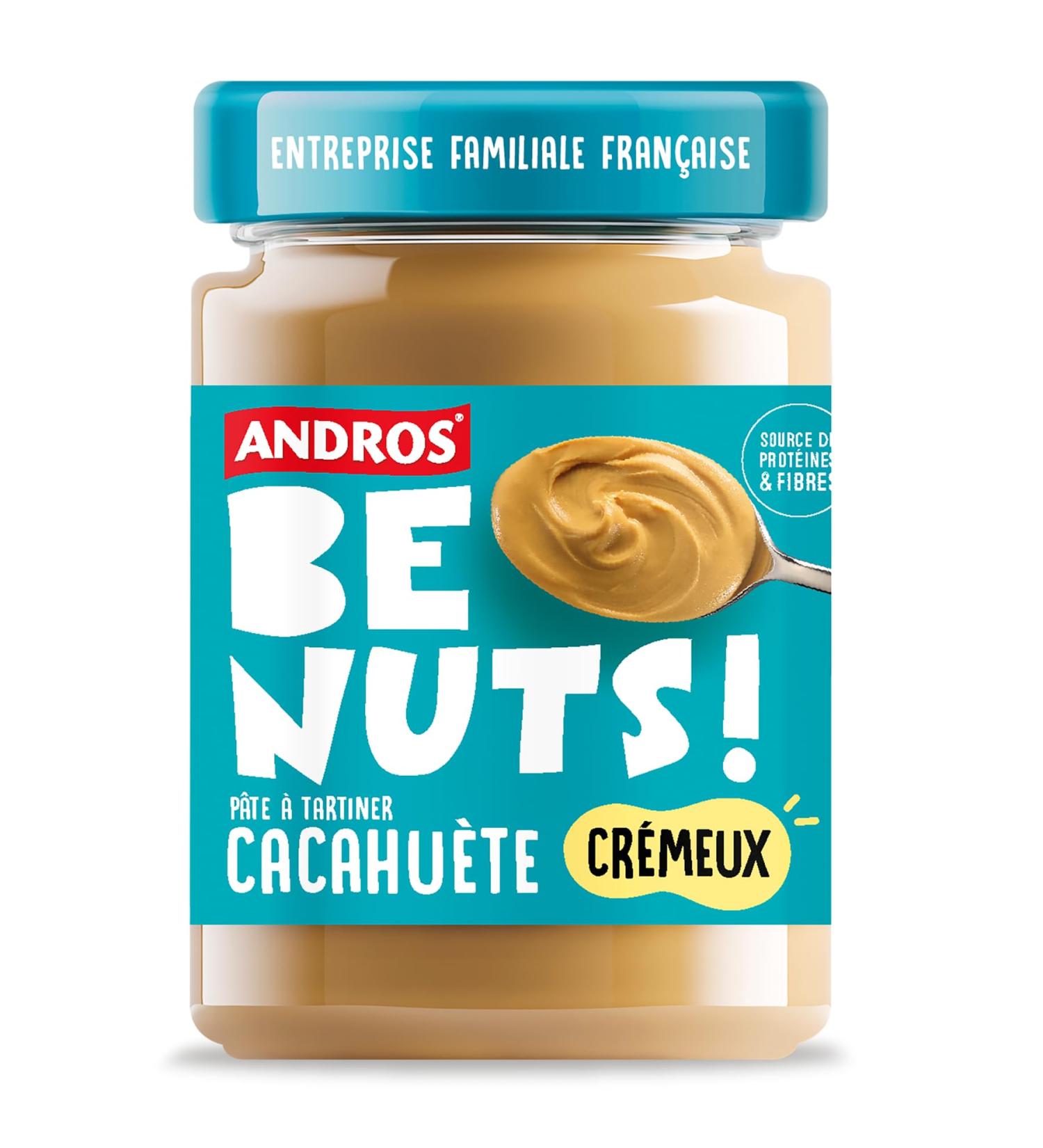 Andros Be Nuts - Peanut Spread - Creamy - 325G - Buy Online on GoSupps.com