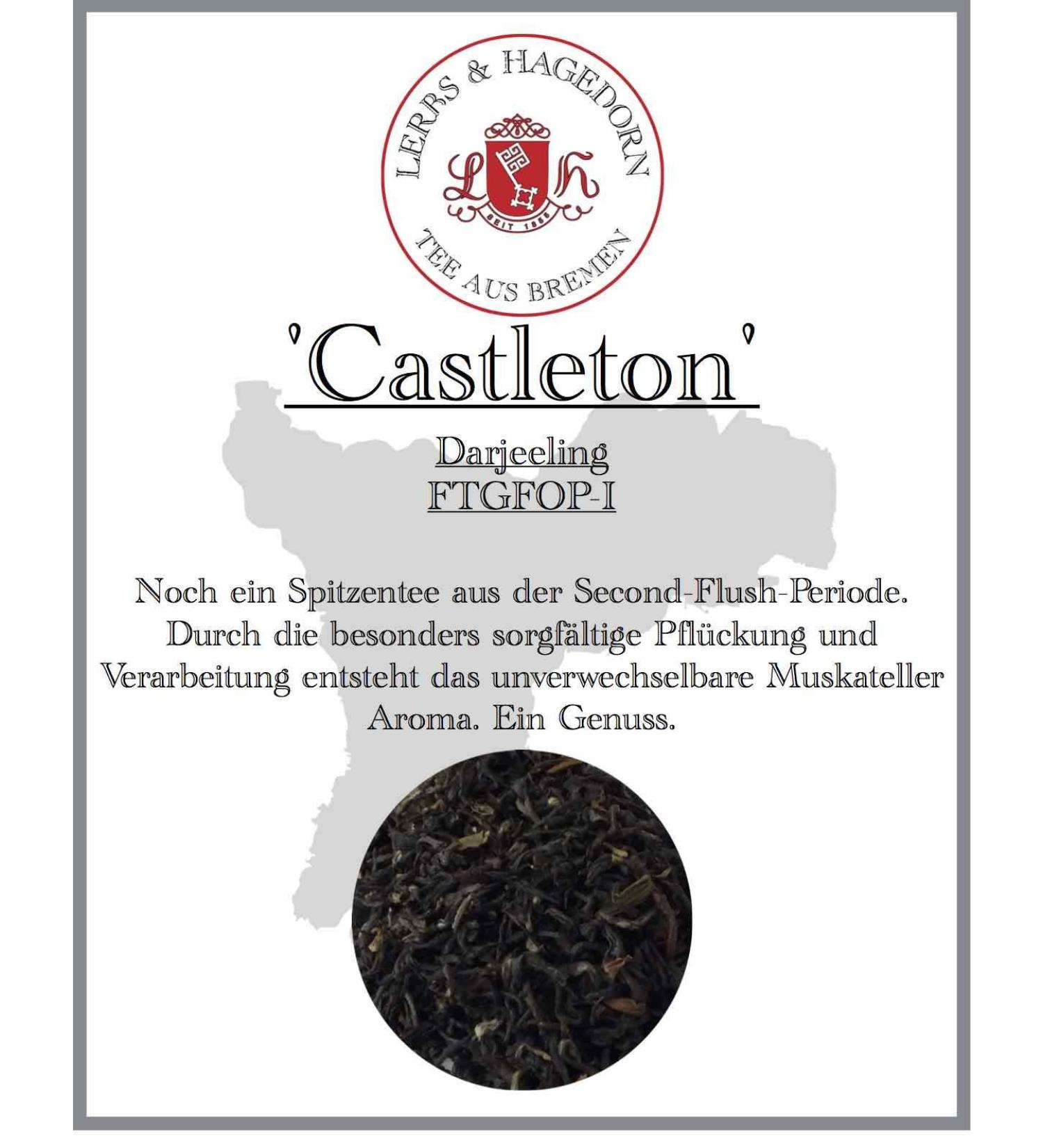  Lerbs & Hagedorn Darjeeling FTGFOP-I Castleton Darjeeling 1.5 kg - Buy Online on GoSupps.com