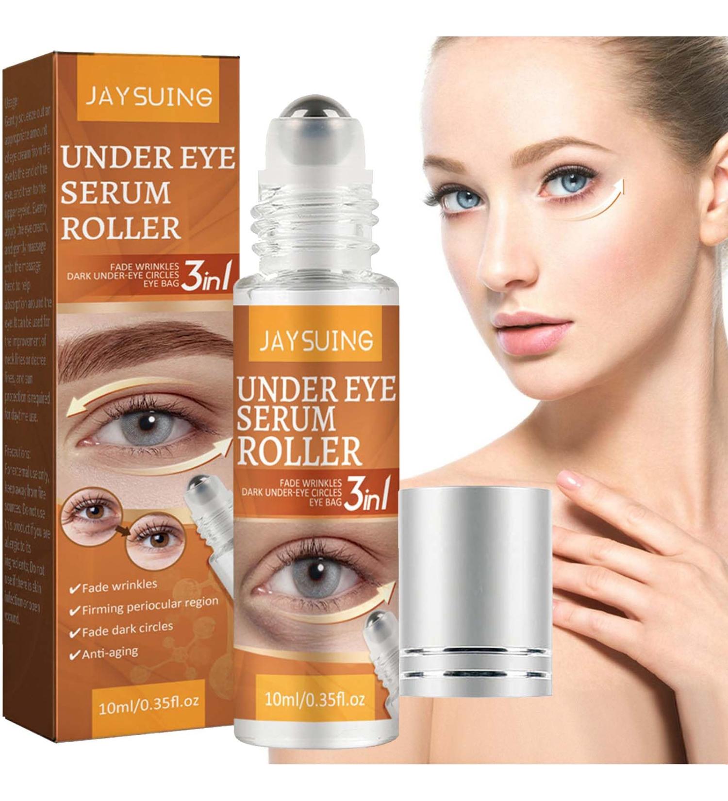 Under Eye Roller for Dark Circles and Puffiness Retinol Eye Cream Eye Cream Roller Reduce Wrinkles and Fine Lines Hydrating Under Eye Cream Relax Eyes Fatigue - Buy Online on GoSupps.com