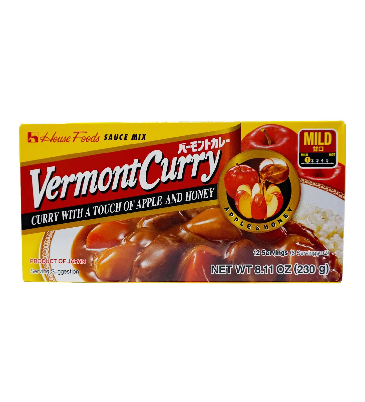 House Foods Vermont Curry Mild 8.11 oz