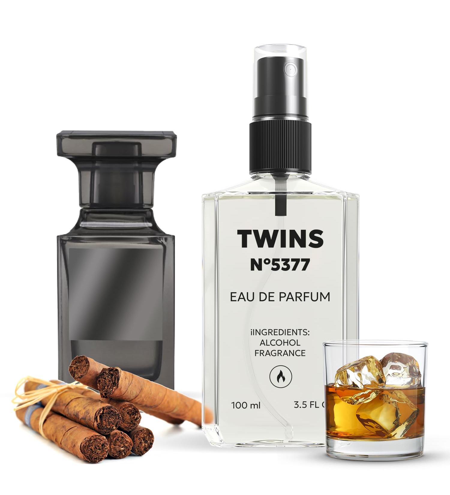 TWINS Impression of Tabaco oud | Unisex Perfume for Women and Men Eau de Parfum | No.5377 | 3.4 Fl Oz / 100 ml Tom Ford Tobacco Oud Impression - Buy Online on GoSupps.com