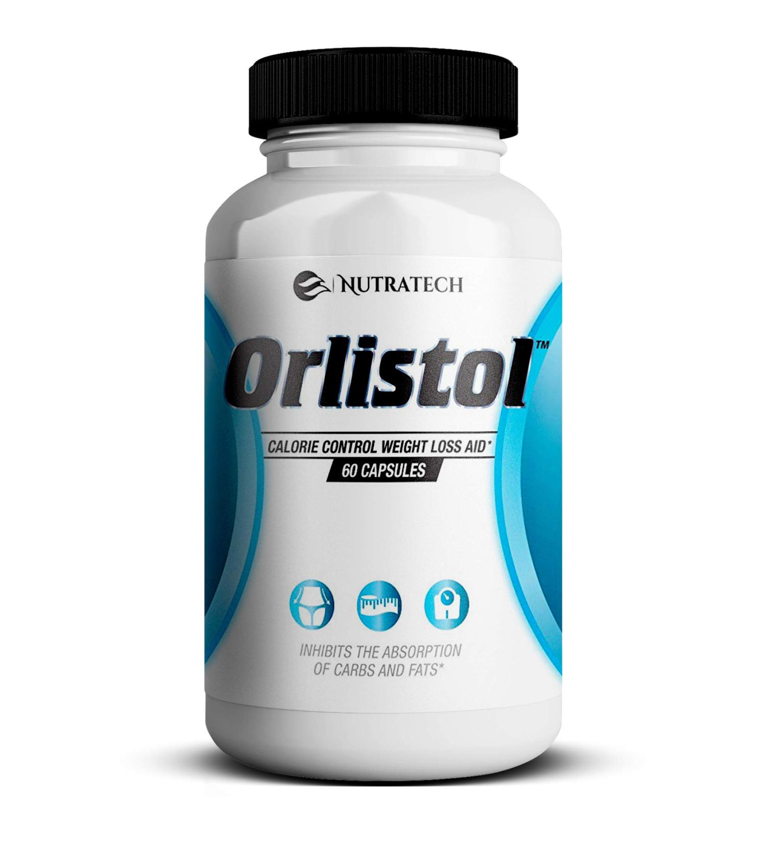 Nutratech Orlistol Carb & Fat Blocker - 60 Capsules Weight Loss Aid - Buy Online on GoSupps.com