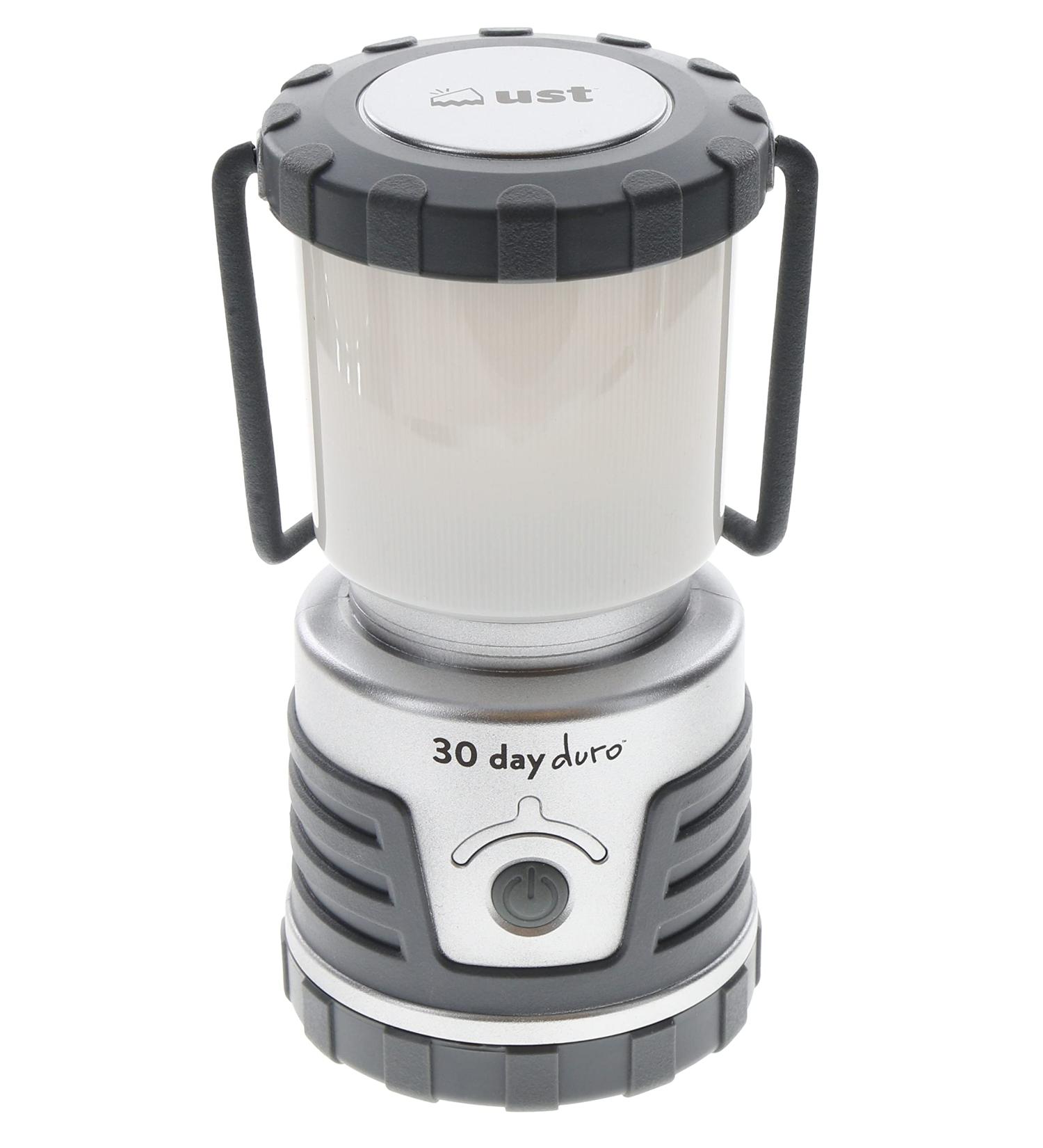 UST 30-Day Duro 1000 Lumen LED Lantern - Glow in The Dark Power Button - Camping, Hiking, Emergency - Buy Online on GoSupps.com