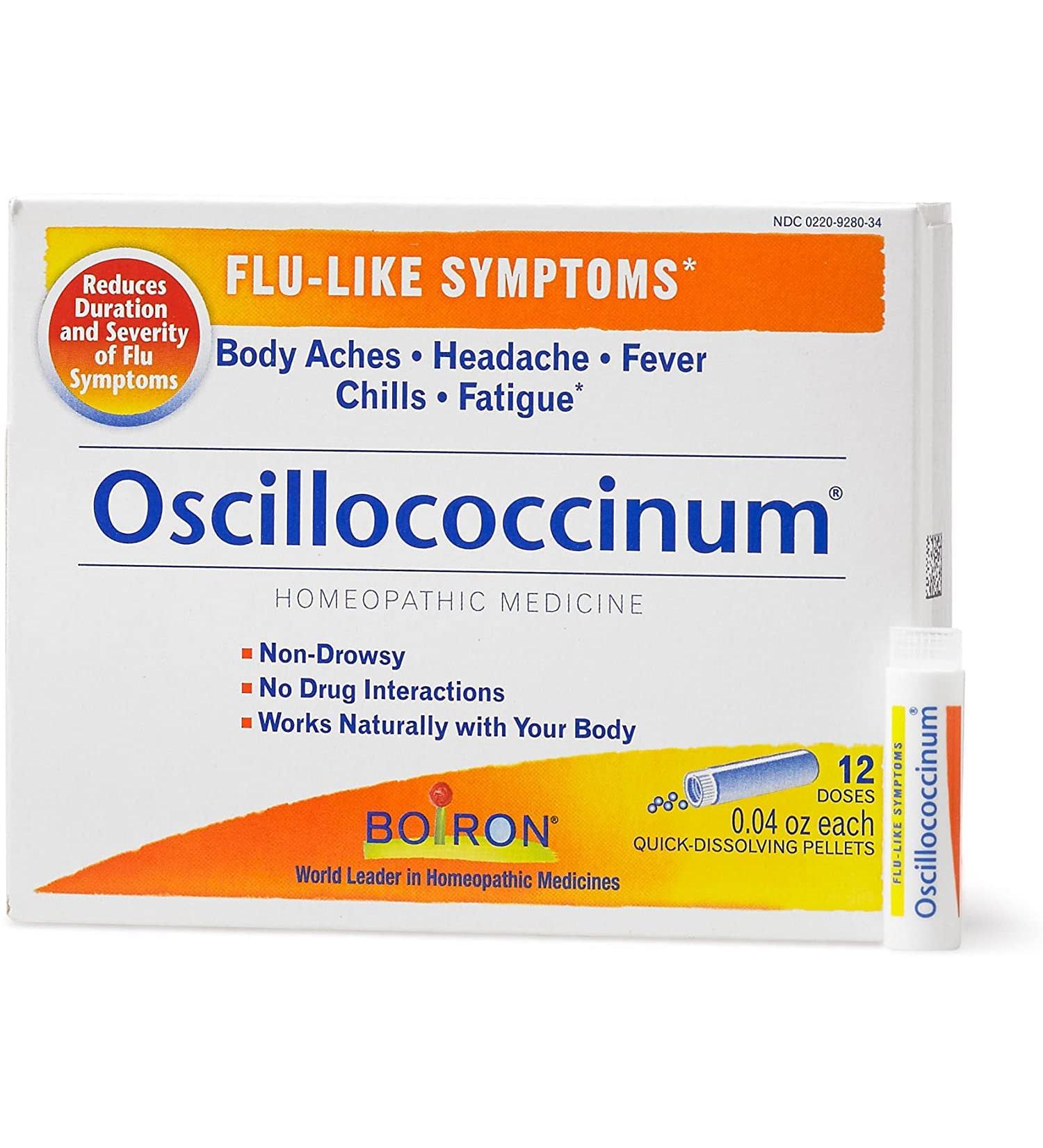 Buy Boiron Oscillococcinum 12 Dose - Natural Flu Relief | Fast International Shipping - Buy Online on GoSupps.com