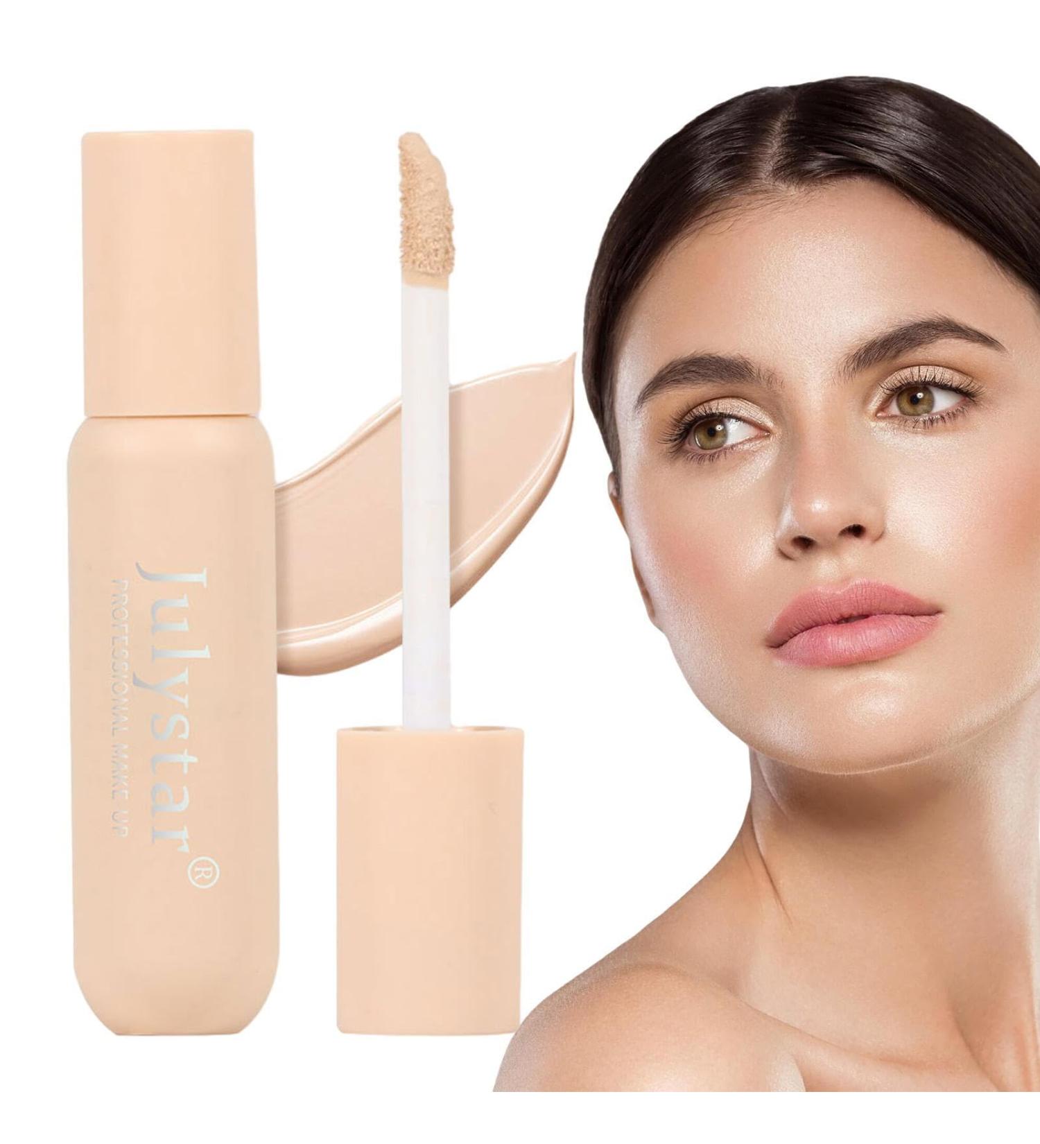 Liquid Concealer for Dry Skin | Natural Matte Finish Makeup - High Concealer Beauty Make Up For Dating Camping Travel Renywosi - Buy Online on GoSupps.com