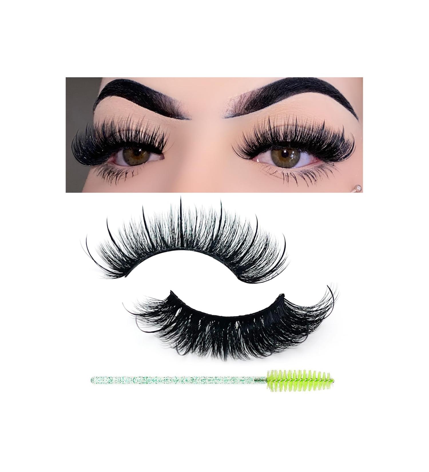 Miss Kiss Spikes Lashes - Natural Look Cat Eye & Wispy Faux Mink Eyelashes | Classic 14MM Extensions | Sassy Spiky Lash Set - Buy Online on GoSupps.com