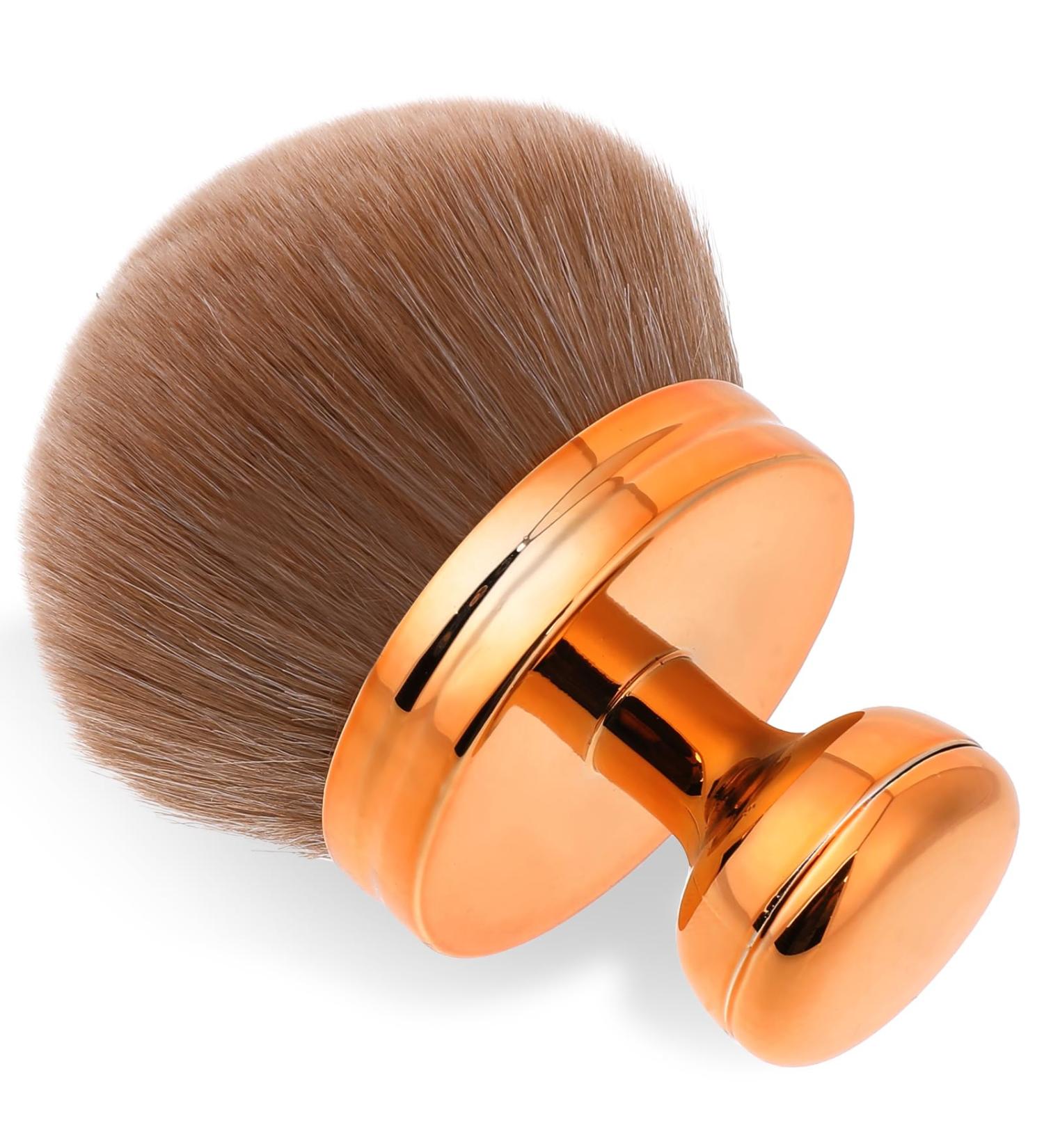 Qianyu Extra Large Body Makeup Brush Self Tanning Bronzers Blend Brush Leg Makeup Self Tan Back Applicator Oval Tanner for Makeup Kabuki Powder Foundation Blusher Coverage Buffing - Buy Online on GoSupps.com