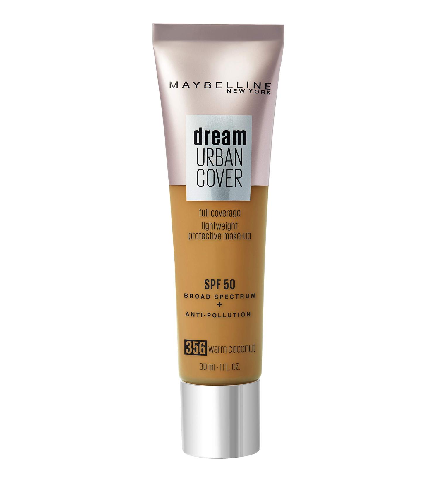 Buy Maybelline New York Dream Urban Cover 356 Warm Coconut 30ml (Pack of 3) | International Shipping Available - Buy Online on GoSupps.com