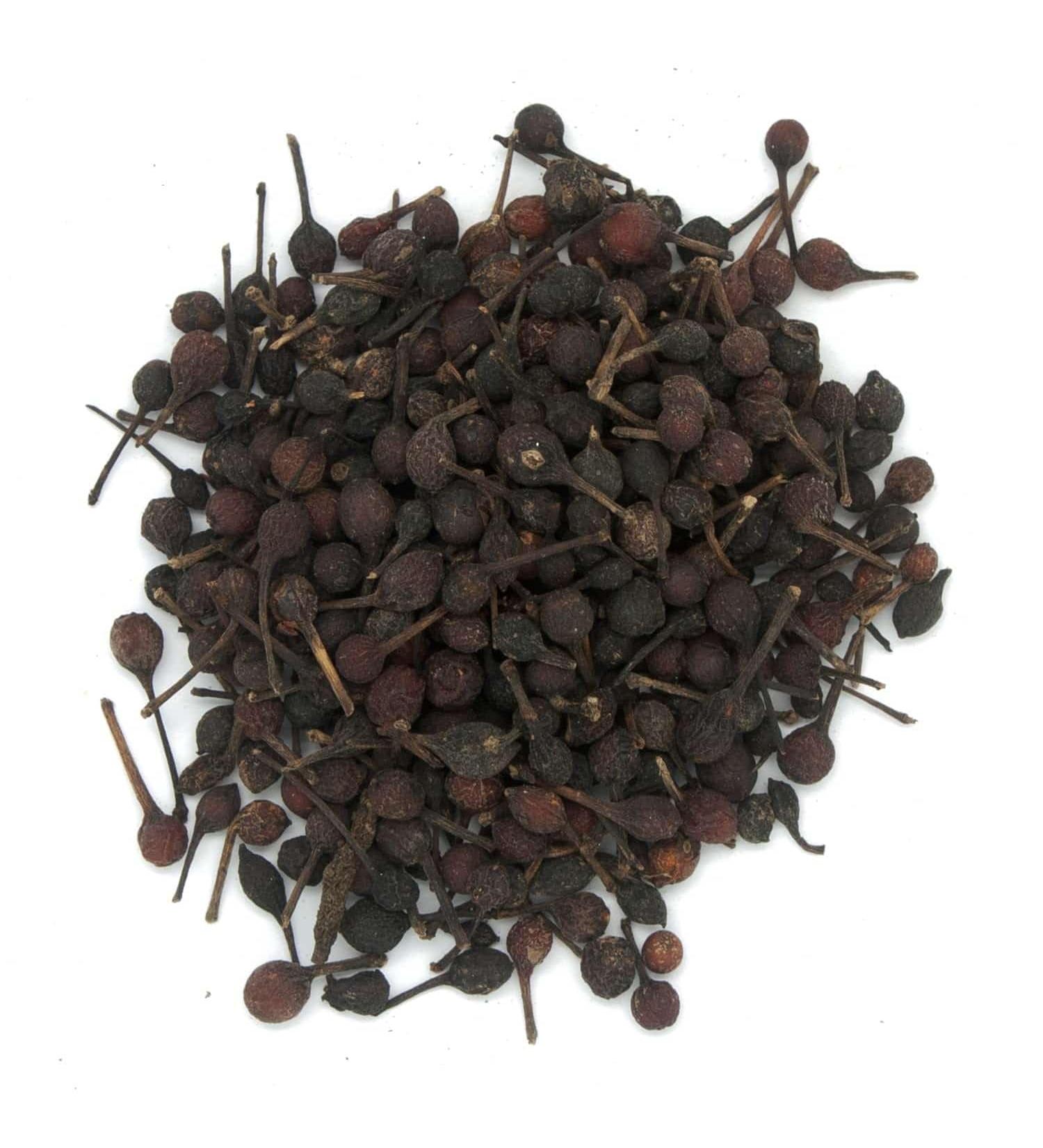 Poivre sauvage noir de Madagascar Voatsiperifery - Grand moulin rechargeable 50 g 50 g (Lot de 1)