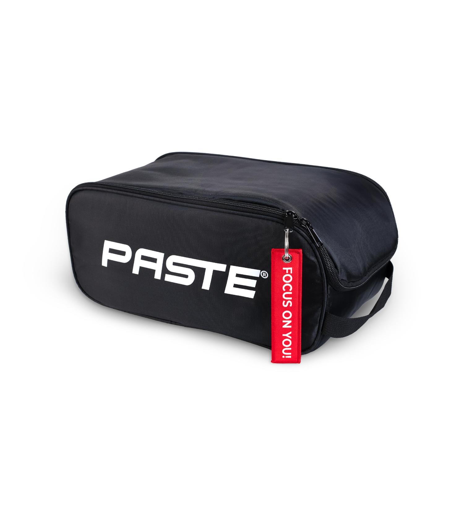 Water-Repellent Black Shoe Bag for Travel & Sports | Durable Versatile Design for Football Tennis & Golf - Buy Online on GoSupps.com