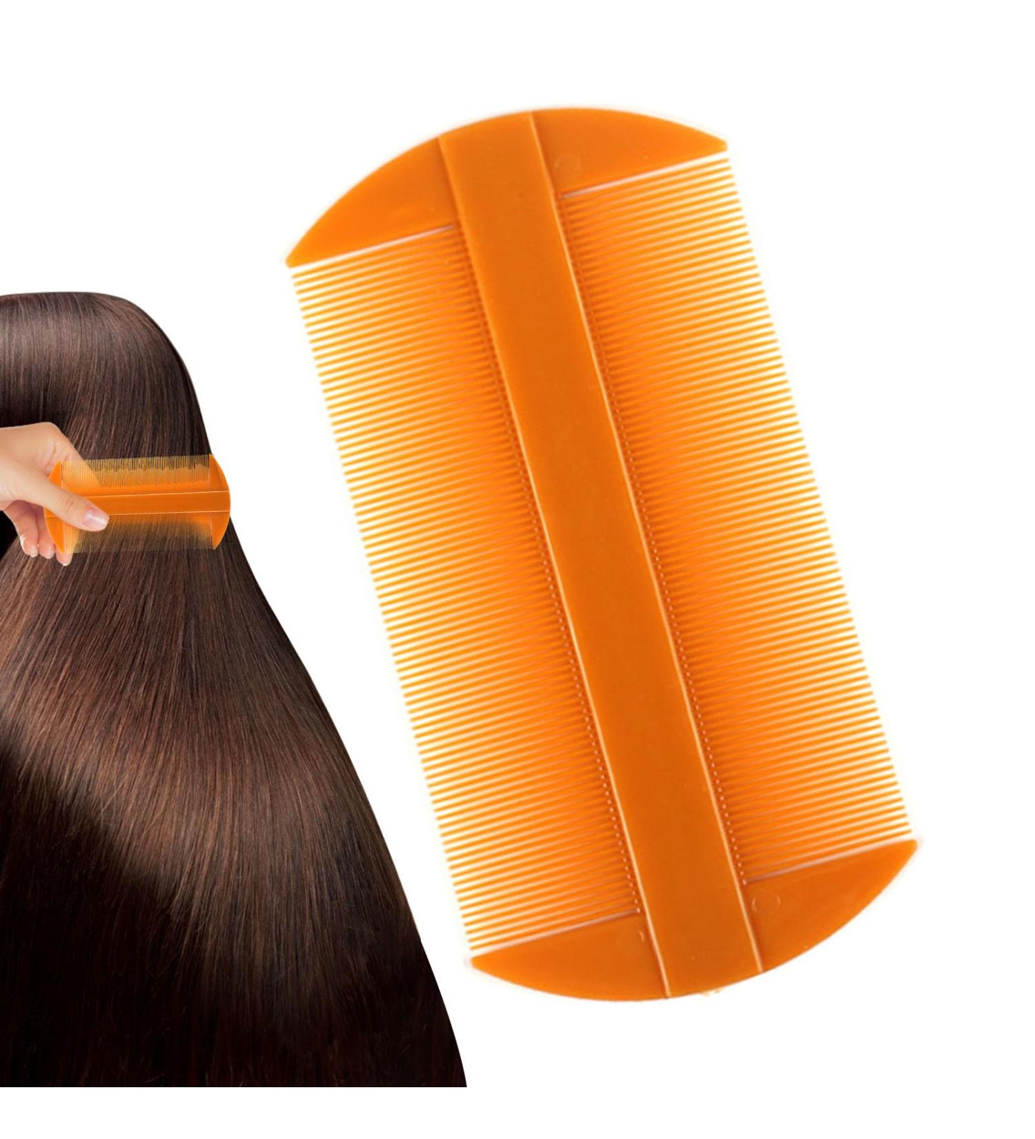 Peigne poux Peigne cheveux double face dents fines | Peignes anti-puces de pr cision pour animaux de compagnie et humains | Doux poux pour les poux de t te parfait pour l'hygi ne quotidienne - Buy Online on GoSupps.com