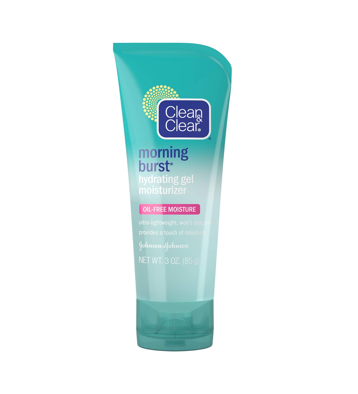 Clean & Clear Morning Burst Hydrating Gel Face Moisturizer with Cucumber & Green Mango Extract, 3 oz - Oil-Free Daily Facial Moisturizer for Acne-Prone Skin - Buy Online on GoSupps.com