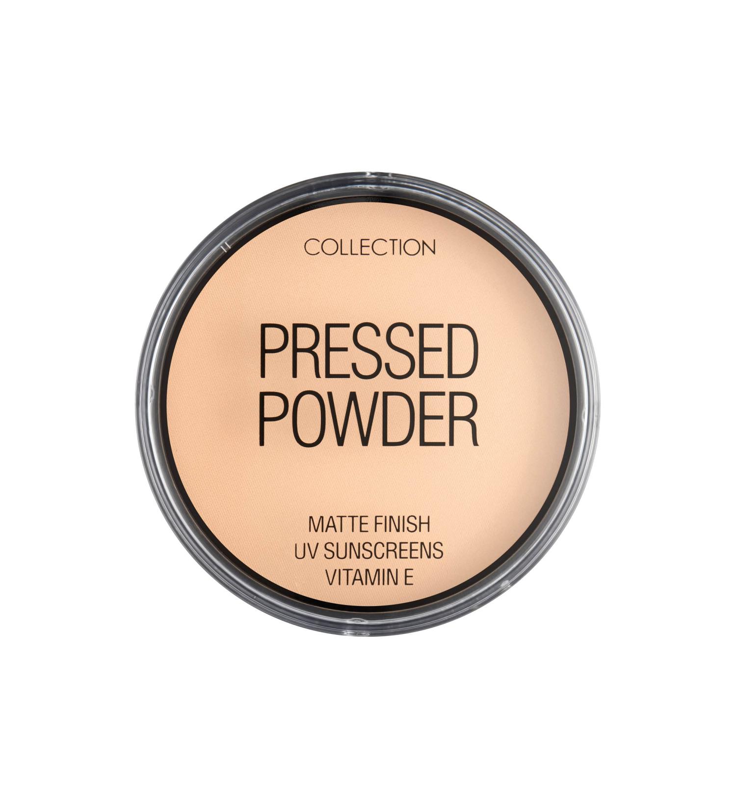 Collection Cosmetics Pressed Powder - Velvety Matte Finish - 17g Translucent - Buy Online on GoSupps.com