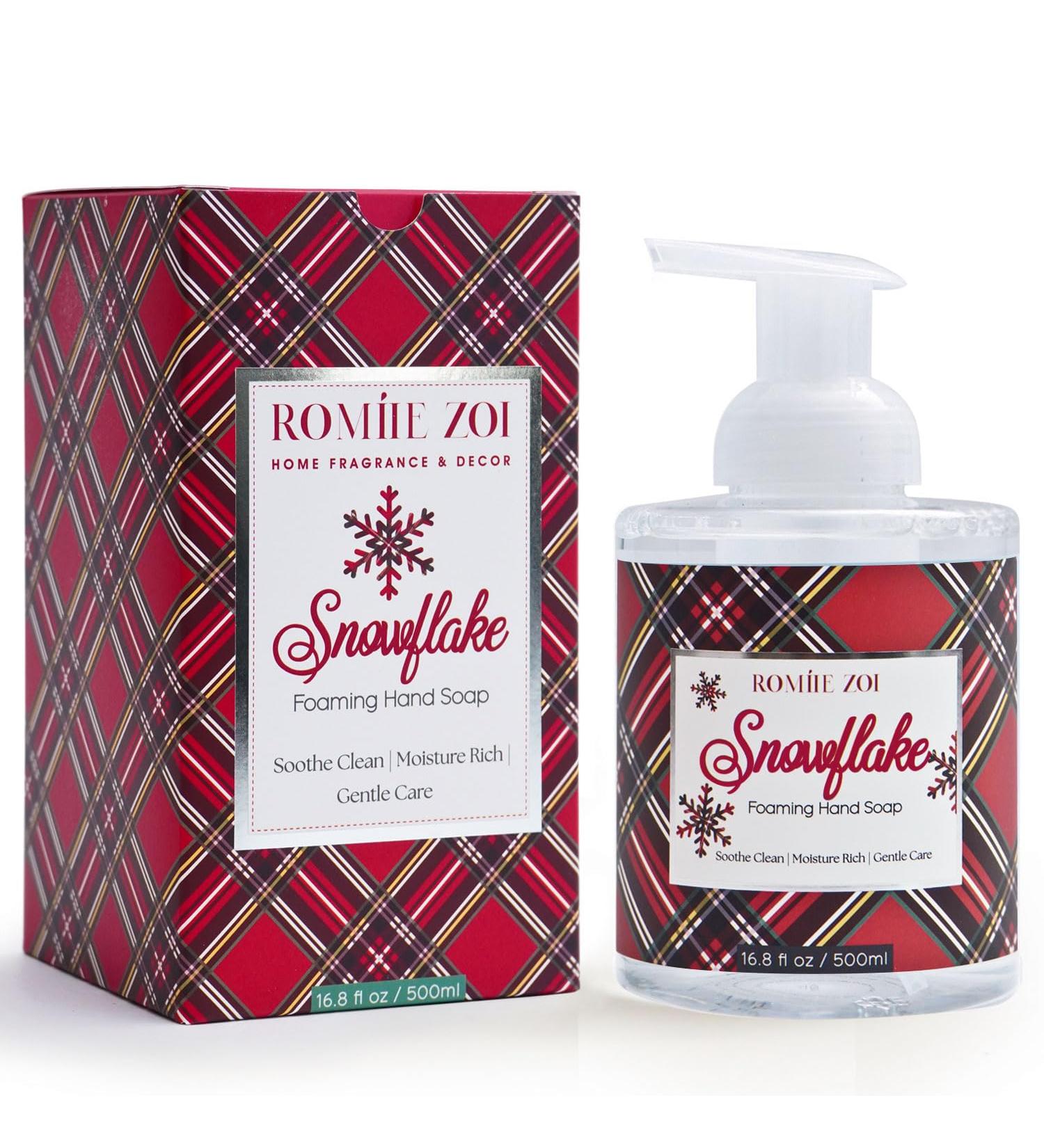 Christmas Foaming Hand Soap with Gift Box - Winter Pine Aroma | 500ml | Perfect Holiday Gift - Buy Online on GoSupps.com