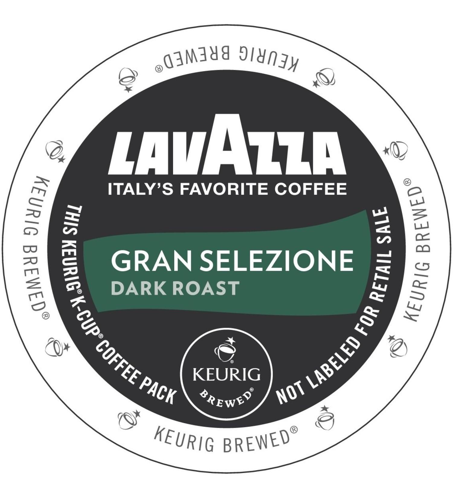 Lavazza Dark Roast Gran Selezione Coffee K-Cups