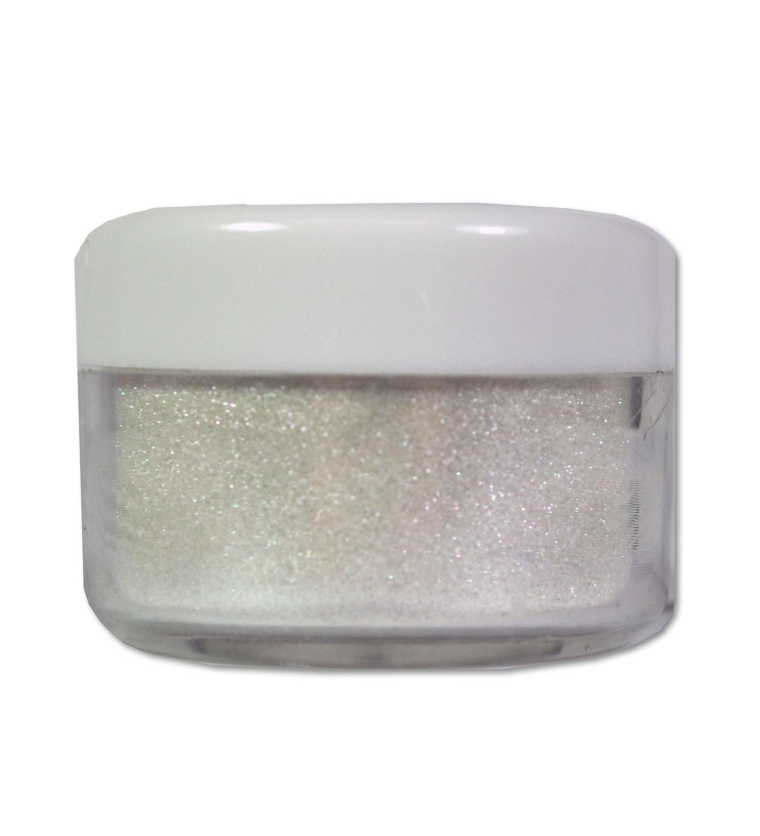 McCall's Edible Snow White Pearl Luster Shimmer Dust Cake Decorating Glitter - 3 g - Made in Canada