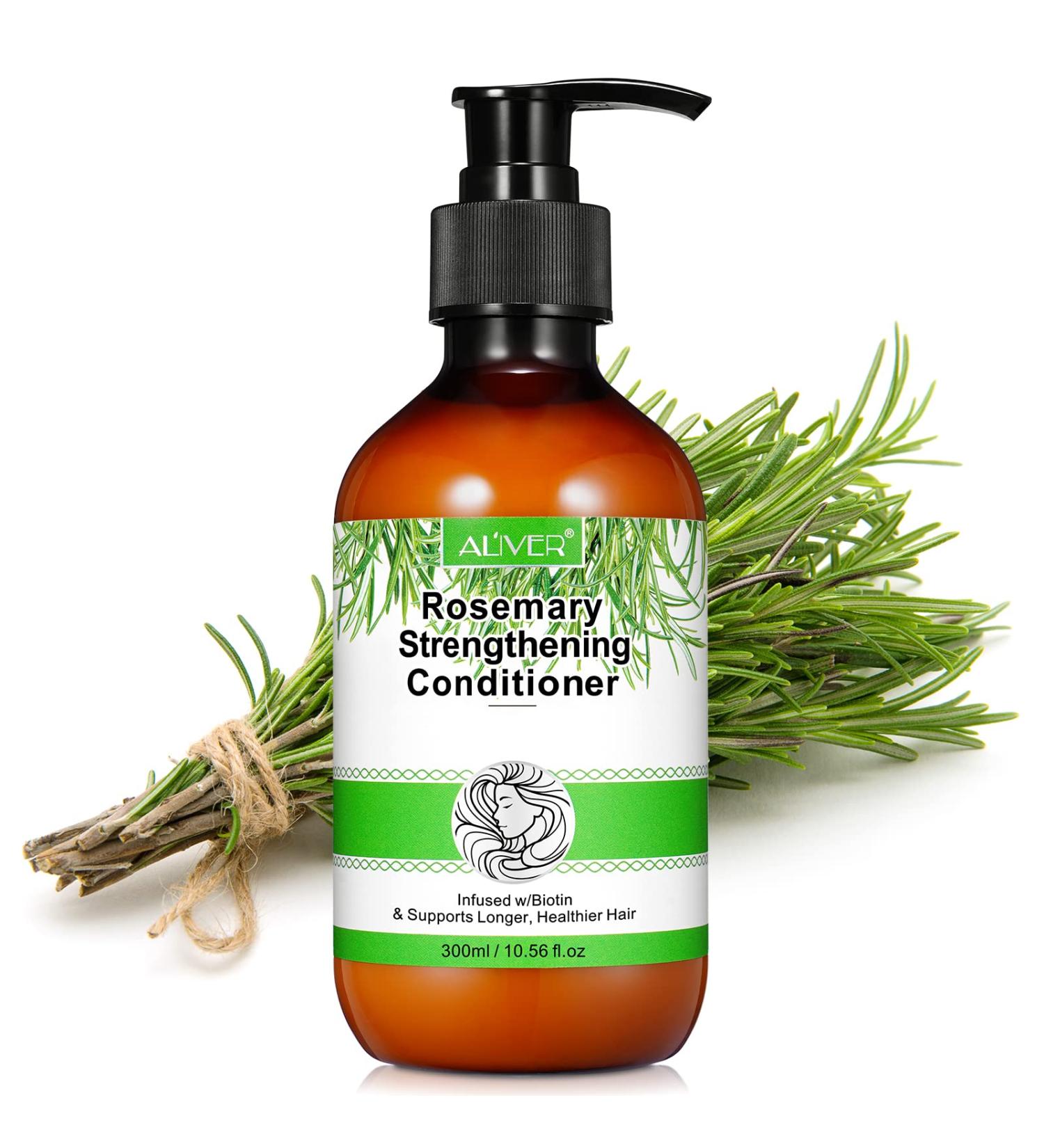 Rosemary Strengthening Conditioner for Dry, Thin, and Damaged Hair - 300ml - Buy Online on GoSupps.com