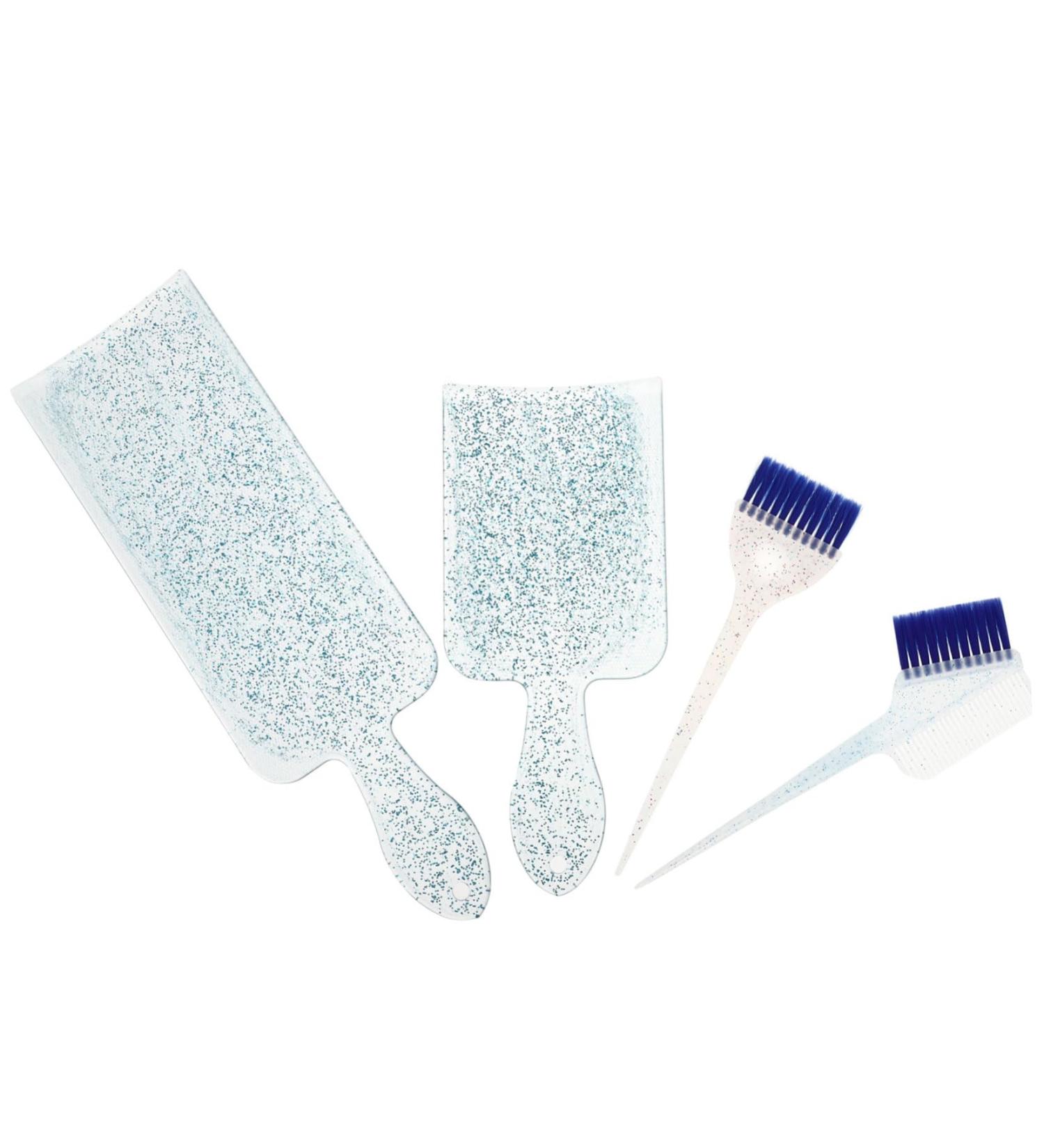 Angoily 1 Set Baking Oil Hair Coloring Applicator Hair Dye Tool Kit Hair Accesories Highlighting Kit Hair Dye Kit Hair Dying Brush Color Comb Frosted Nylon Hair Comb - Buy Online on GoSupps.com