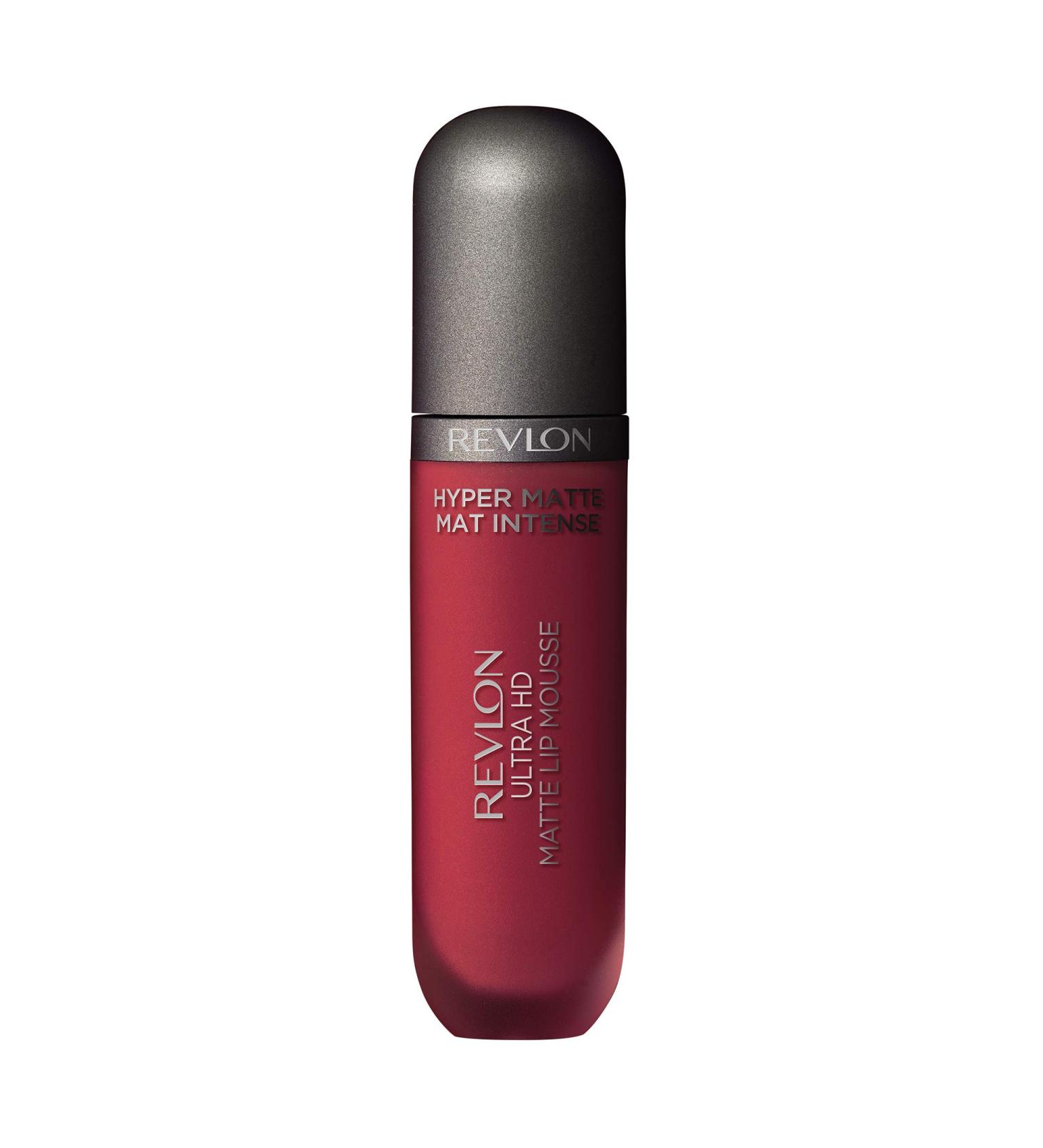 Revlon Ultra HD Matte Lip Mousse in Red Hot (815) - Longwear Liquid Lipstick - Buy Online on GoSupps.com
