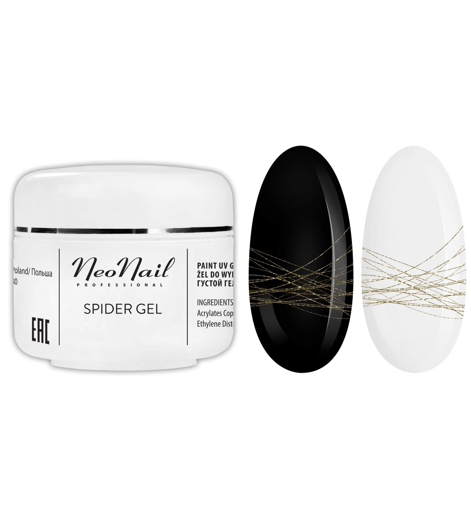 Buy NeoNail Original Spider Gel 5g - Gold Nail Decoration for Stunning Nail Art | International Shipping Available - Buy Online on GoSupps.com