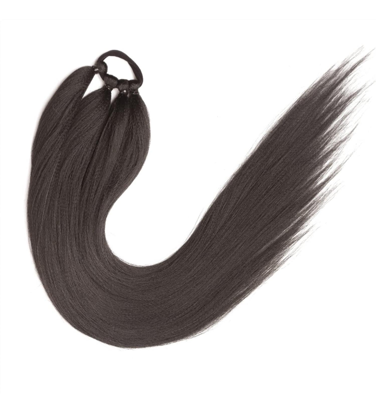Ponytail Extensions 26 Inch Black Brown Ponytail Wig Hair Extension Boxing Braids Long Synthetic Ponytail and Rubber Band Wrapped Ponytail for Women(Color:4) - Buy Online on GoSupps.com