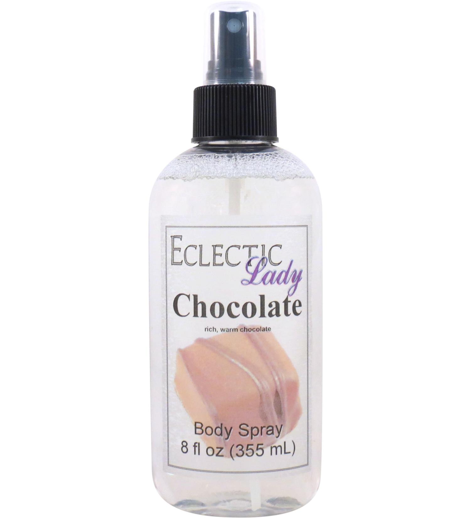 Chocolate Body Spray 8 ounces Body Mist for Women with Clean Light & Gentle Fragrance Long Lasting Perfume with Comforting Scent for Men & Women Cologne with Soft Subtle Aroma For Daily Use Regular Strength 8 Fl Oz (Pack of 1) - Buy Online on GoSupps.com