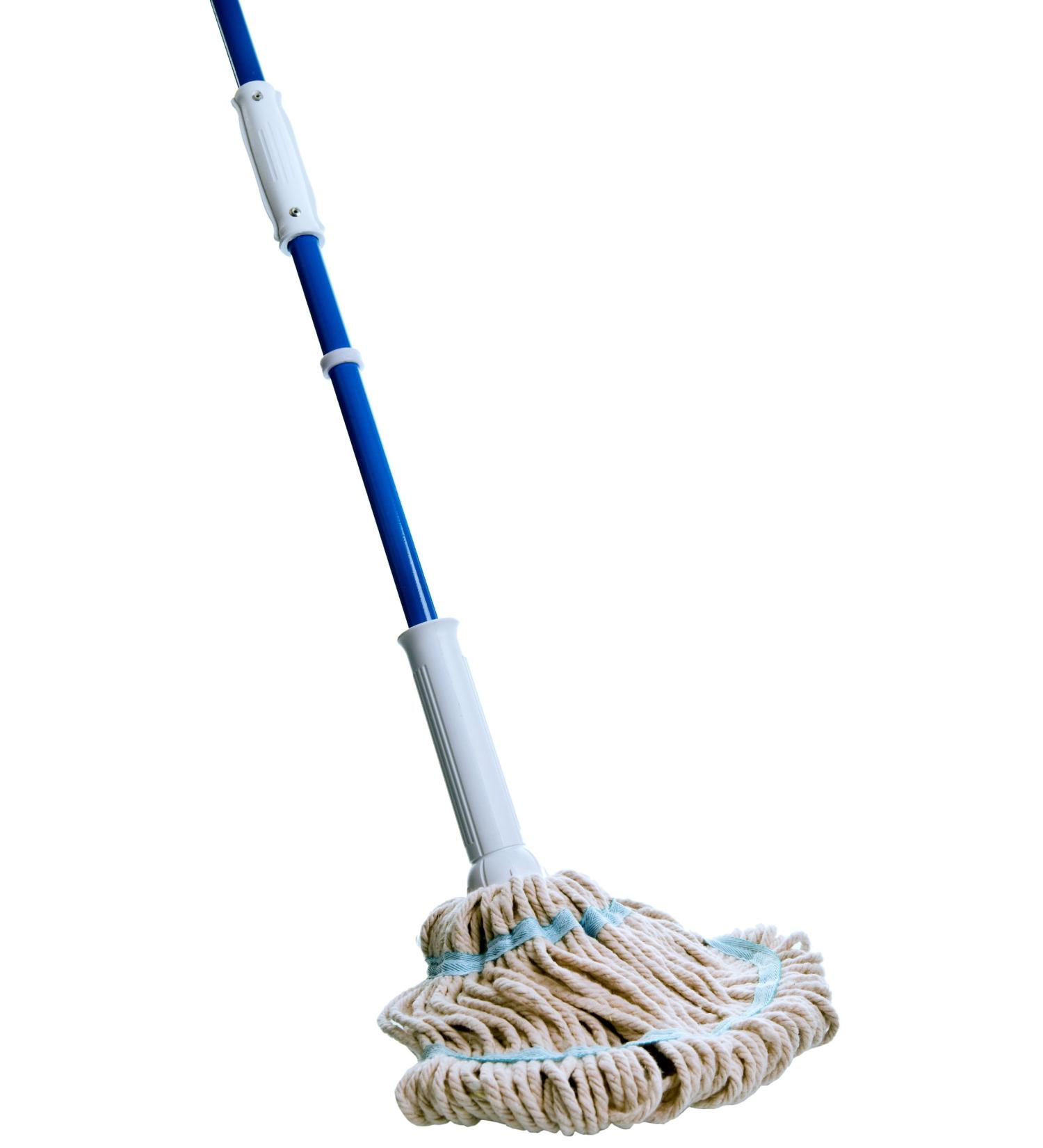 Lola Wringer Cotton Twist Mop with Scuff Remover Scrub Tip - 48 Handle for Hard Floor Surfaces - Buy Online on GoSupps.com