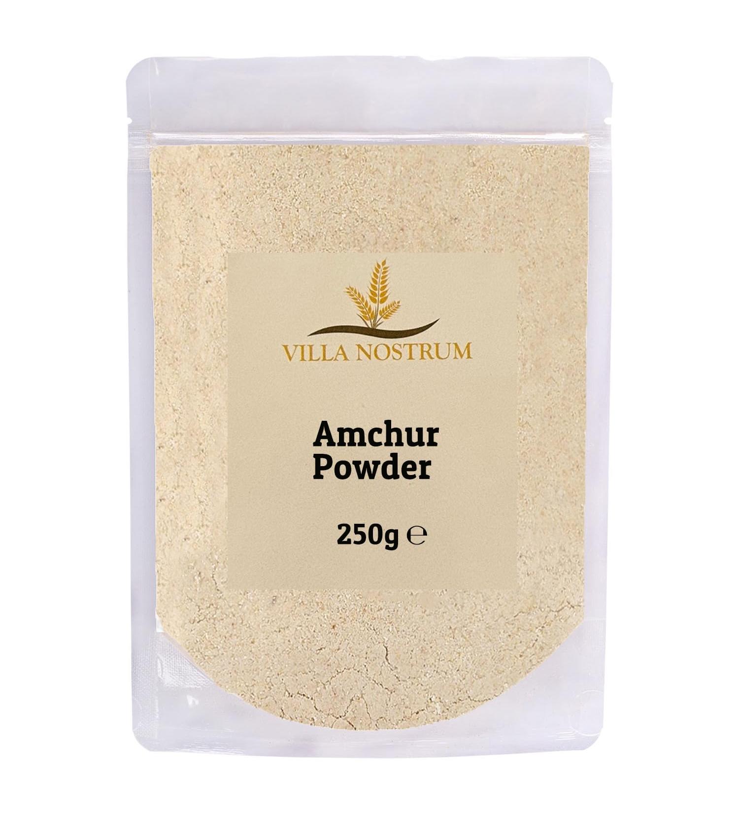 Amchur Powder (Dried Mango Powder) 250g by Villa Nostrum