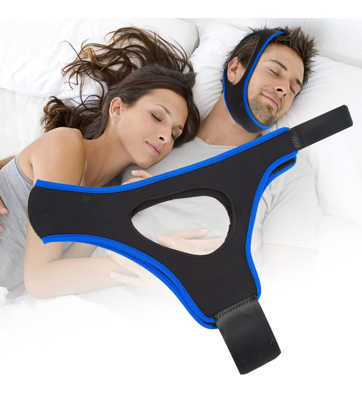 Adjustable Anti Snoring Chin Strap for Men and Women - Effective Snore Reduction Device for Better Sleep - Buy Online on GoSupps.com