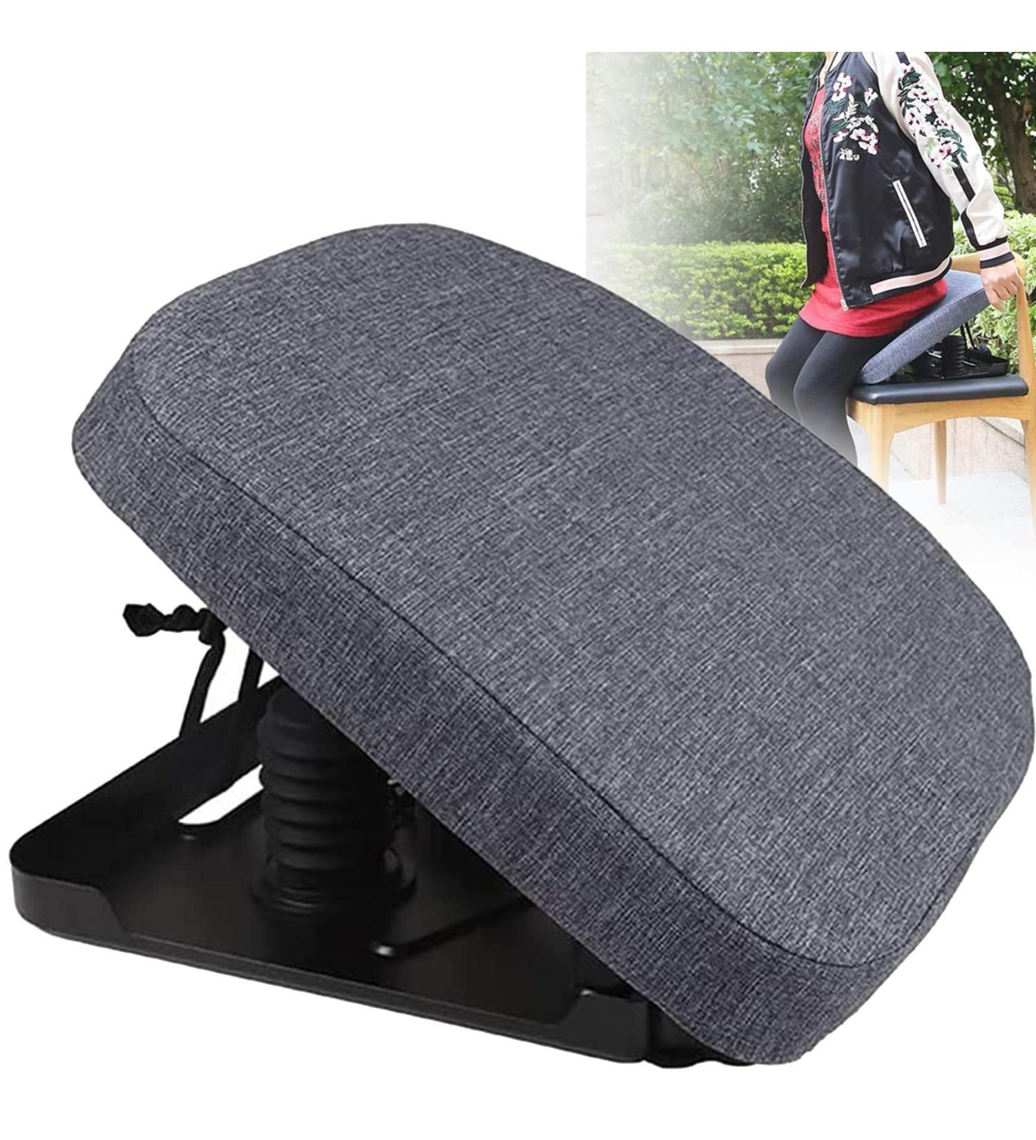 SilteD Uplift Seat Assist Cushion Chair Lift and Sofa Stand Assist Portable Assist Cushion Lifting Seat for Elderly Handicap or Disabled Support Up to 150KG - Buy Online on GoSupps.com