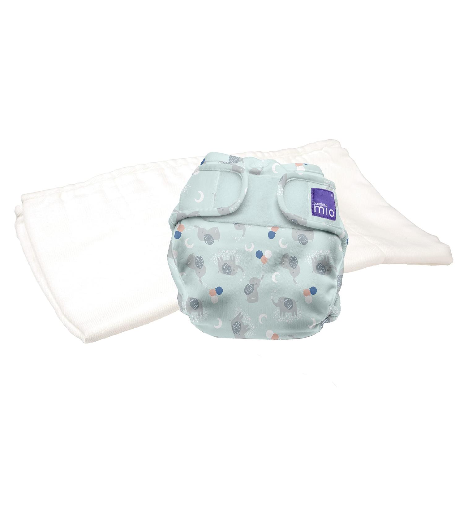 Bambino Mio Mioduo Two-Piece Reusable Eco Nappy | Chemical-Free | Gentle Giant Size 1 (<9kgs) - Buy Online on GoSupps.com