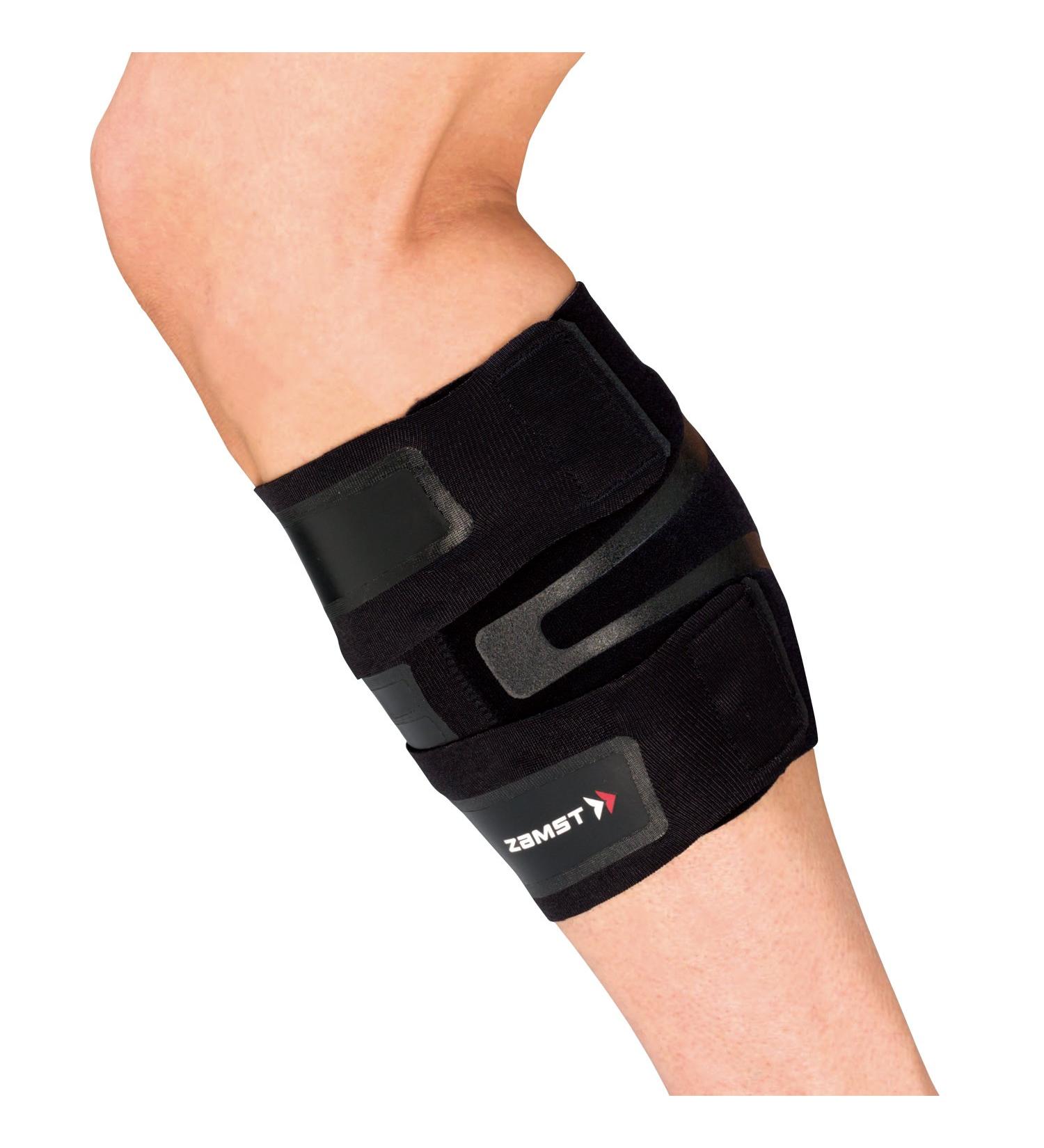 ZAMST FILMISTA Calf Supporters - Flat-Screen Design | M Size (Black) - Best International Shipping - Buy Online on GoSupps.com