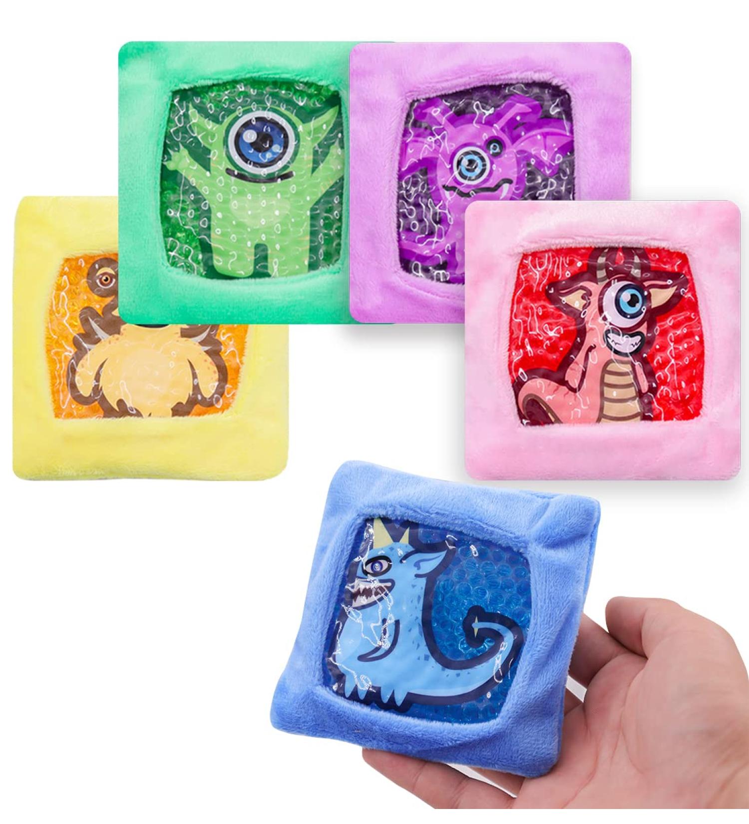 Kids Cute Animal Gel Ice Packs for Pain Relief and Injuries (5 pcs) - Buy Online on GoSupps.com