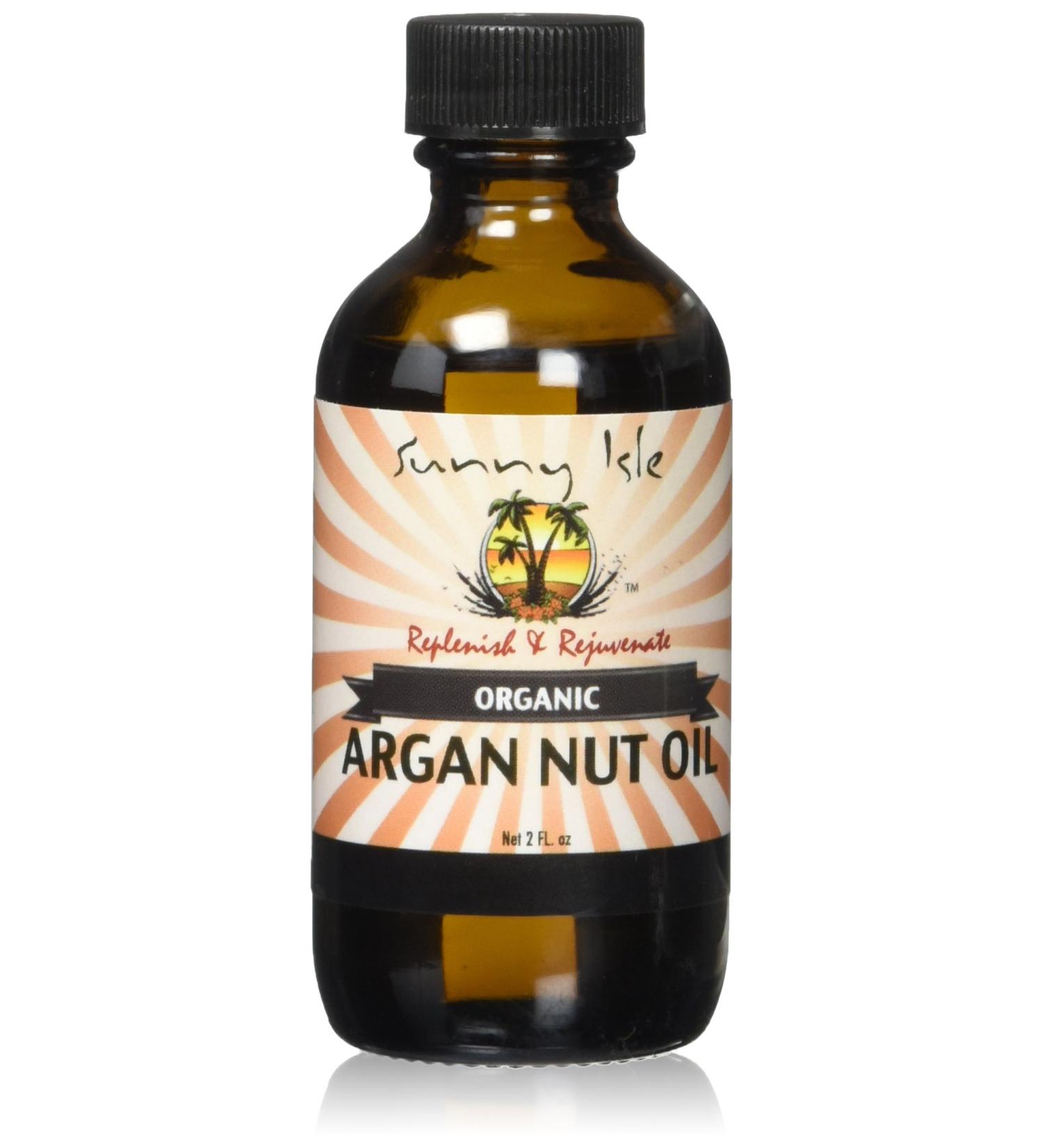 Sunny Isle Organic Argan Nut Oil 2 fl oz