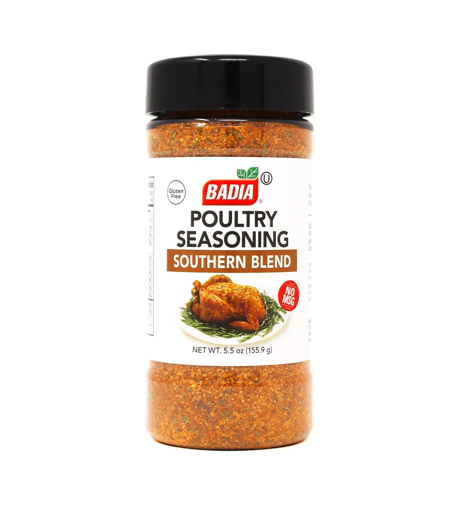 Badia Seasoning Poultry 5.5 oz - Authentic Blend for Flavorful Chicken Dishes - Buy Online on GoSupps.com