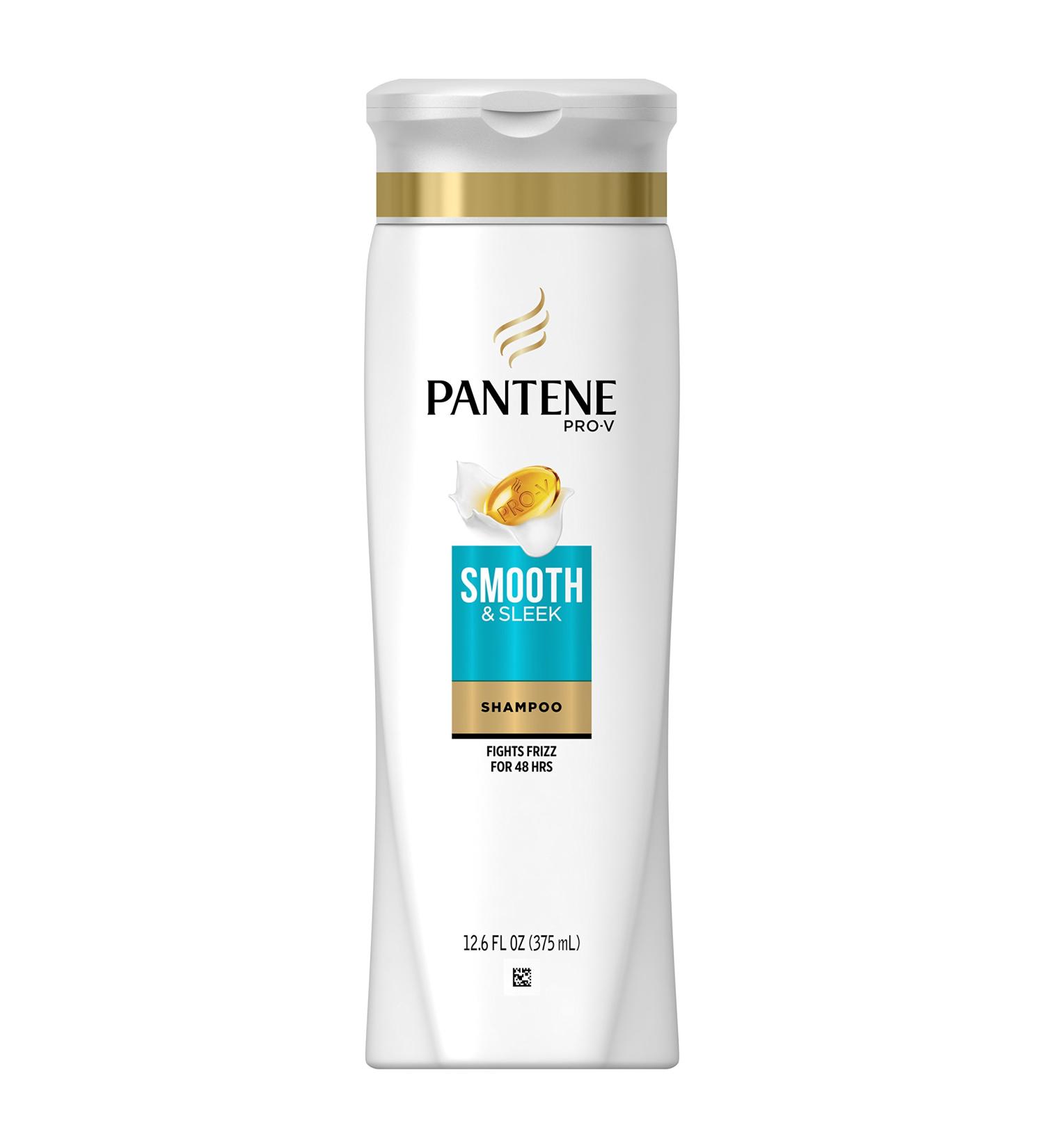 Buy Pantene Pro-V Smooth & Sleek Shampoo 12.6 fl oz - Frizz Control & Shine - Buy Online on GoSupps.com