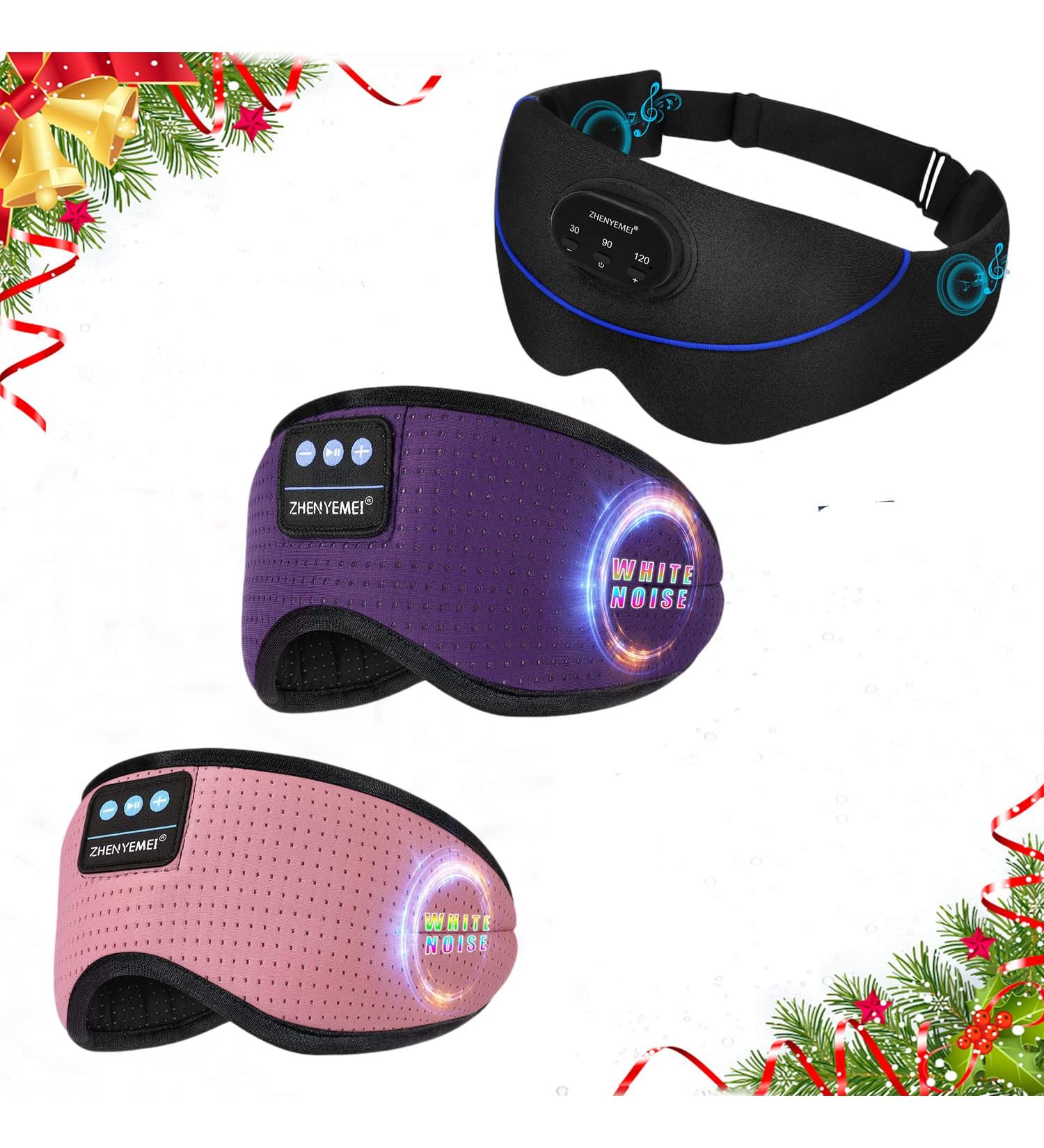 White Noise Sleep Mask with Sleep Headphones Improve Sleep Quality - Buy Online on GoSupps.com