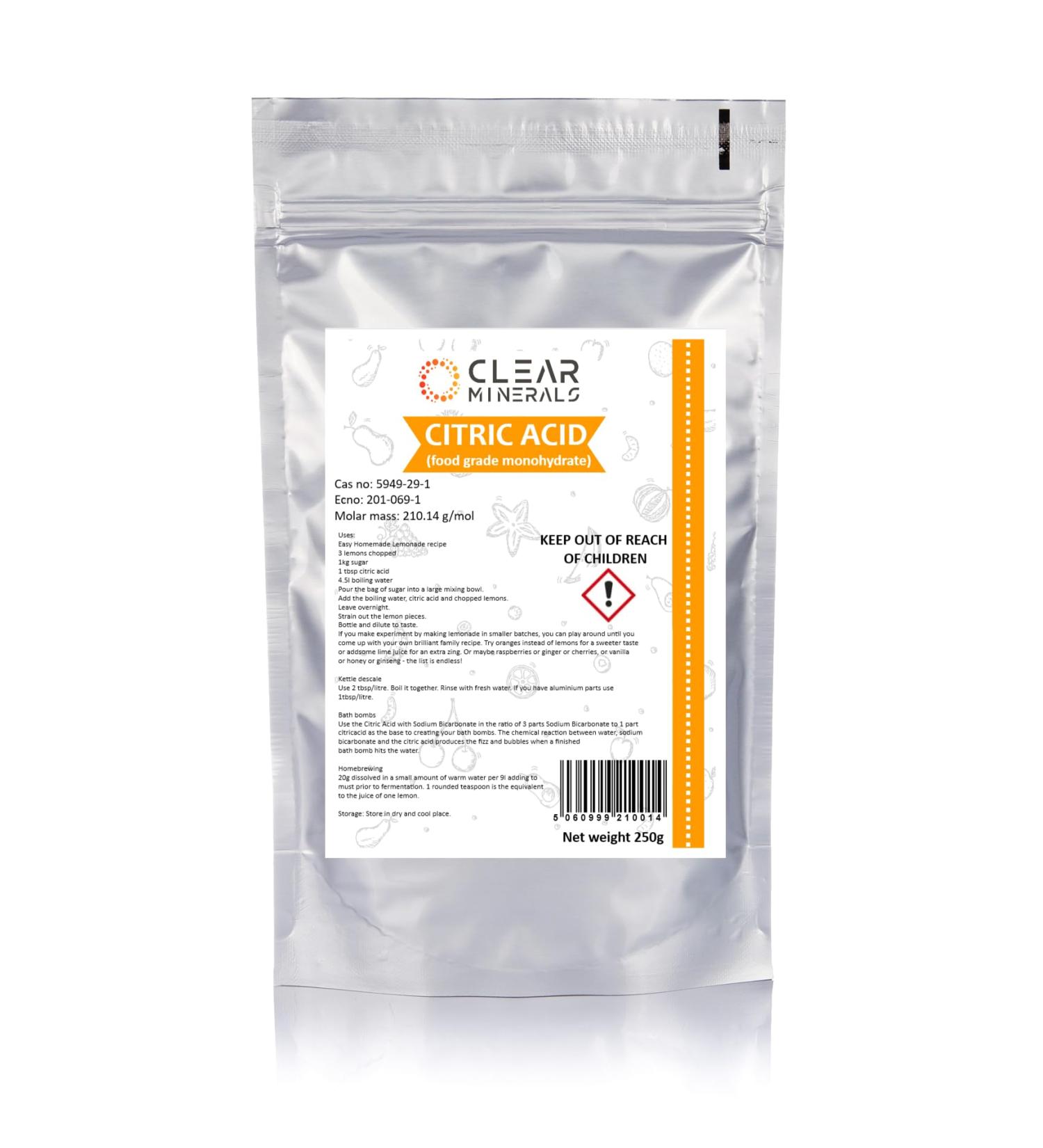 Citric Acid Food Grade (250g)